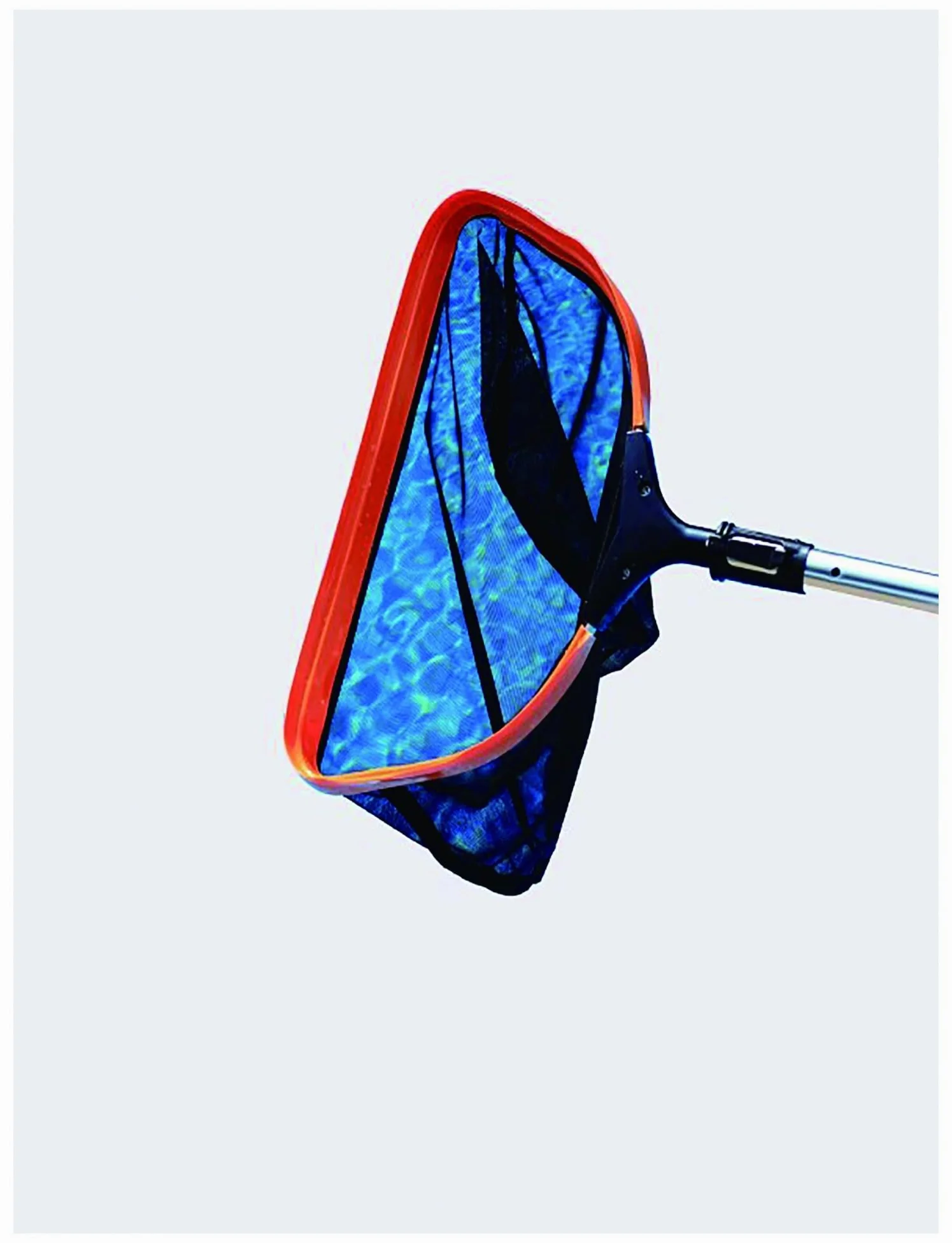 Este rastrillo recogedor de Hojas para Piscinas de Alta Resistencia, con Mango telescópico Ajustable (de 1,2 a 3 Metros), Cesta Profunda, es Ideal para Piscinas y estanques enterrados o elev