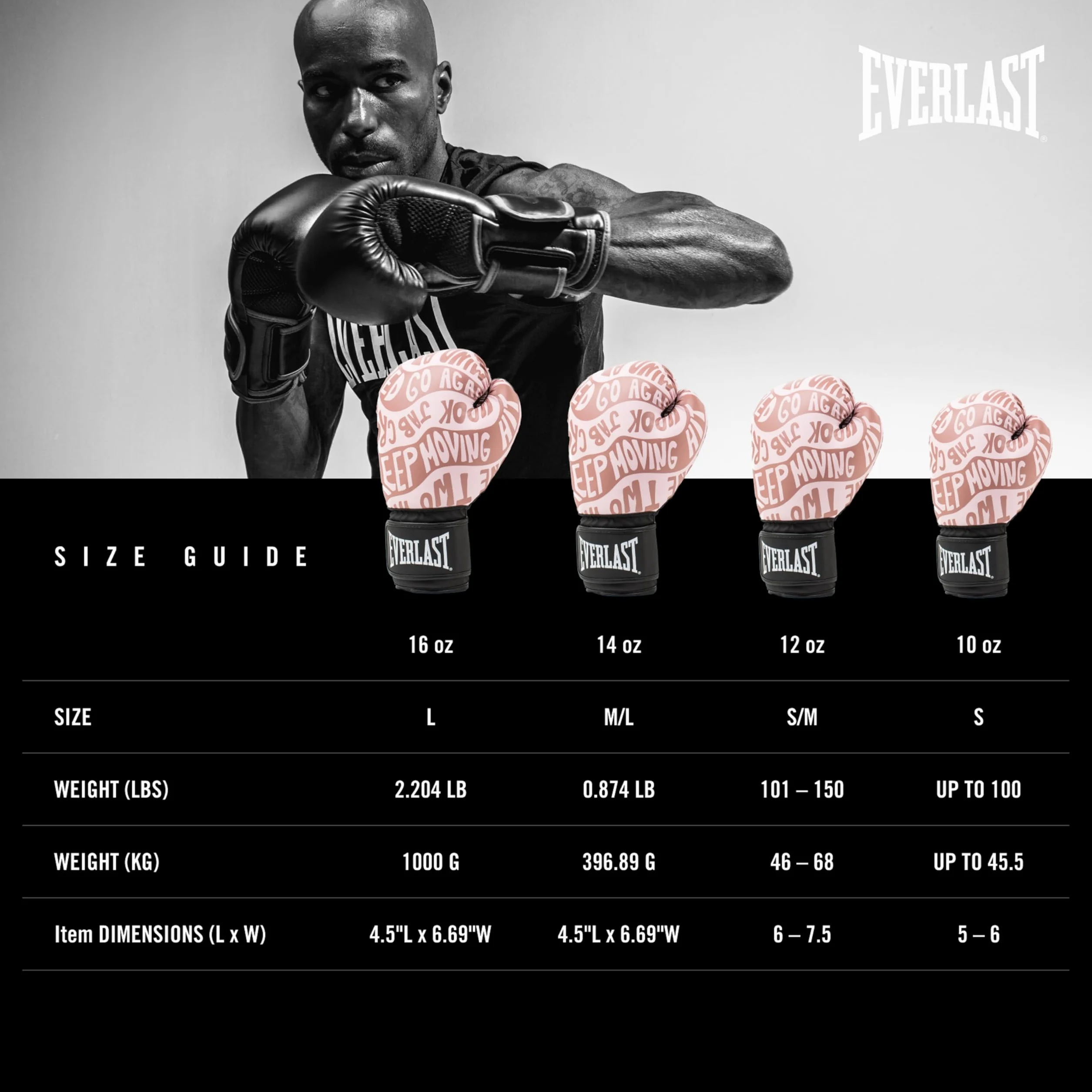 Everlast Guantes de Boxeo para Adultos