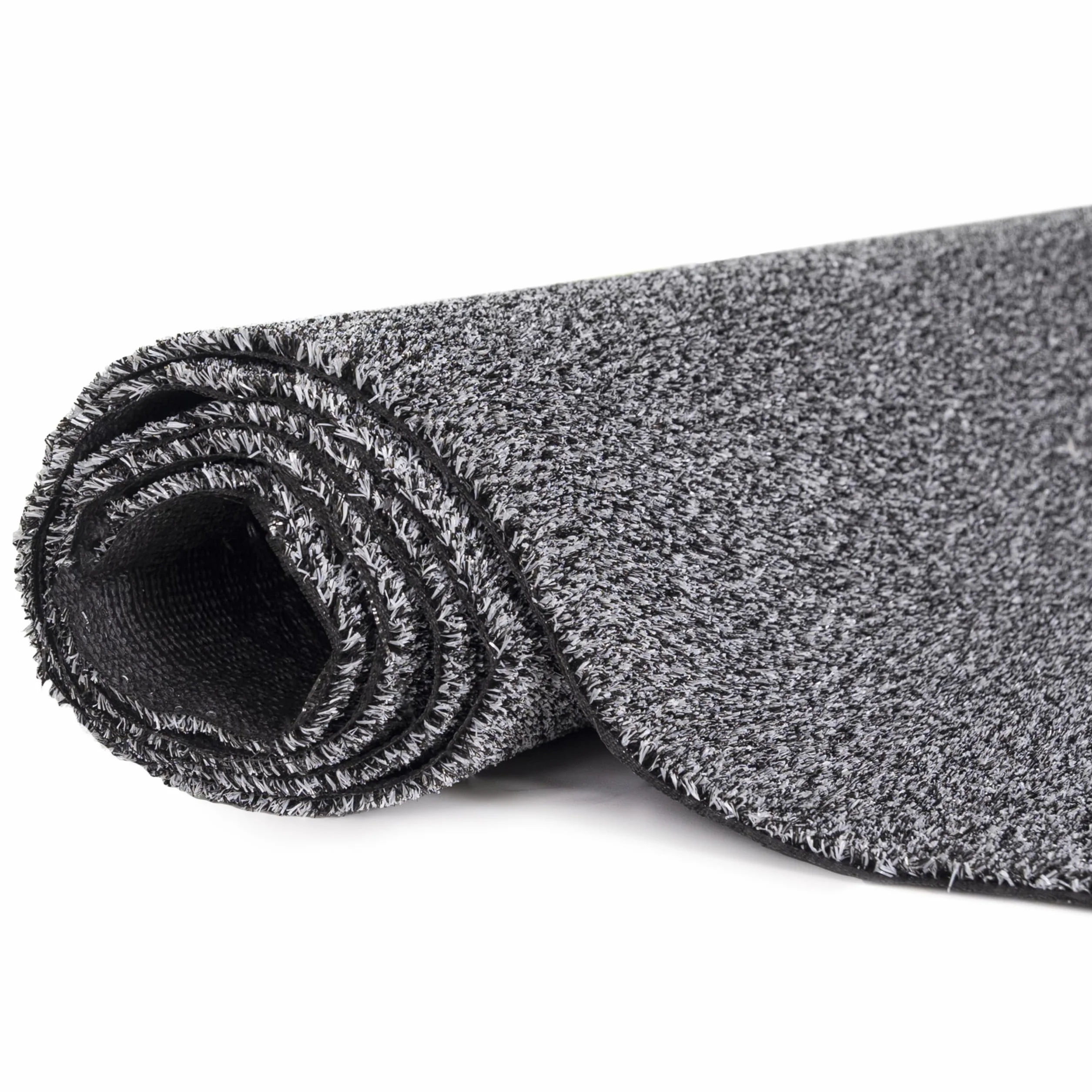 Mazovia Césped Artificial/Estera Gris Impermeable, Antideslizante para Balcón, Terraza, Patio, Pabellón por Metro, Resistente a la Intemperie - 200 x 300 cm
