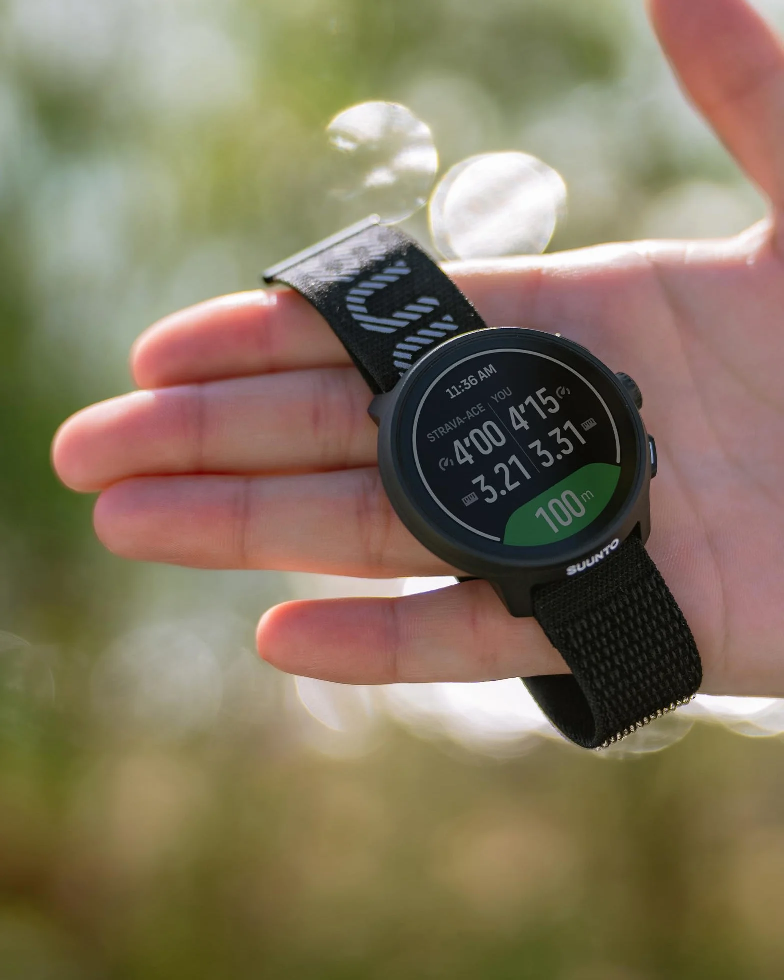 ATH7 Loop Textile Strap Black S+M
