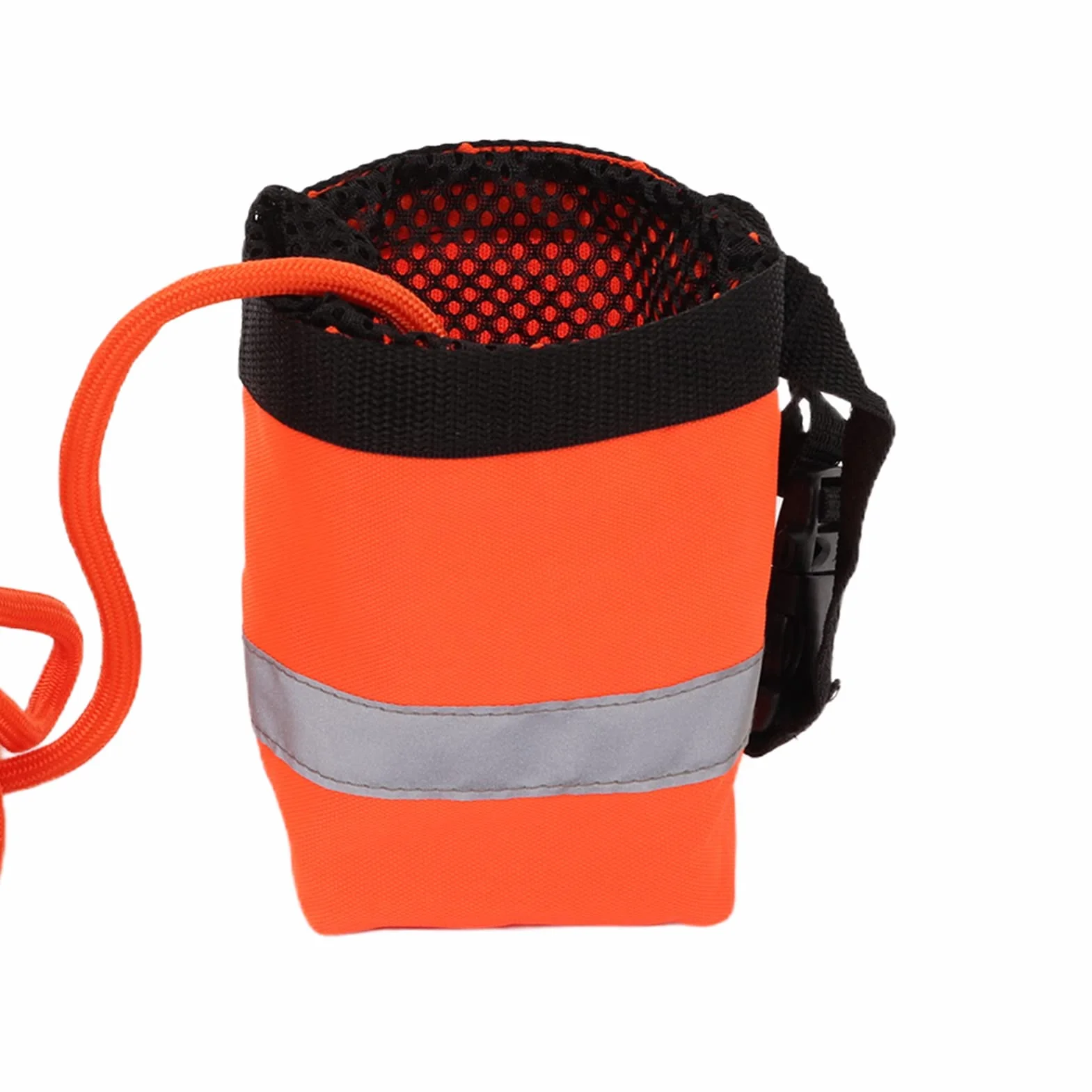 Alomejor Bolsa de Tiro de Cuerda Flotante para Deportes Acuáticos con Cuerda Arrojable Reflectante