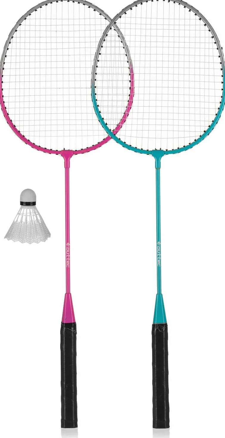 Set de Bádminton 2 Raquetas 1 Volante para Niños y Adultos