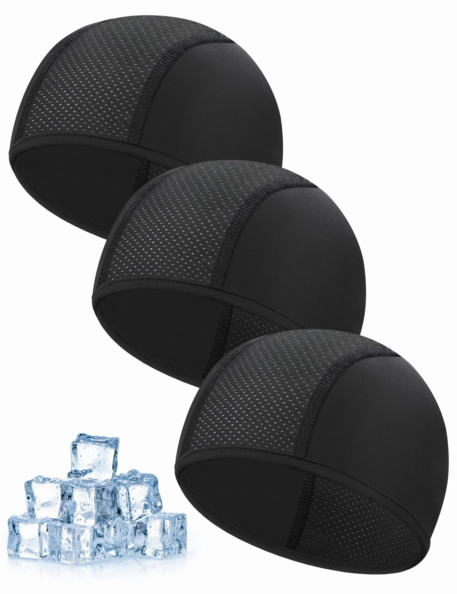 Becellen Gorro Bici Verano Transpirable Malla Sotocasco Ciclismo Running Multifuncional Skull Cap