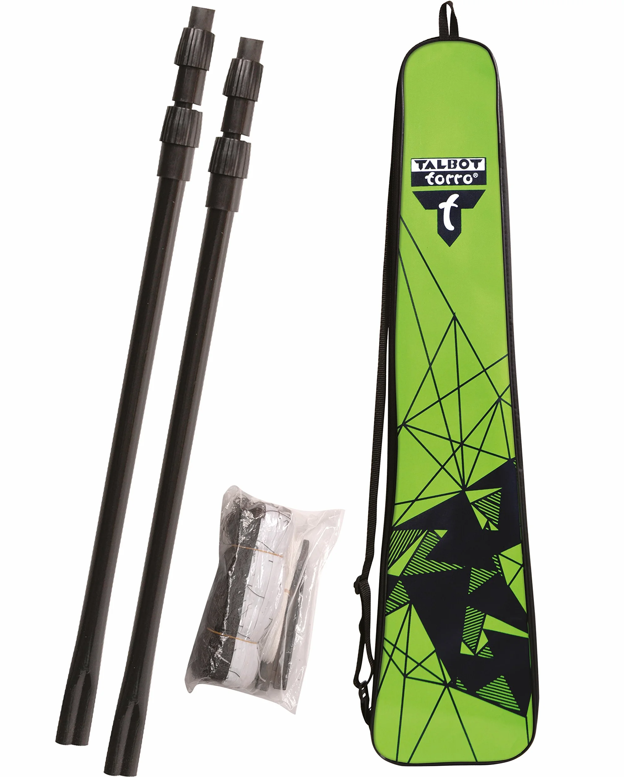 Talbot Torro Set de Red de Badminton Telescópica 1,25-1,55m 6,10m Bolsa