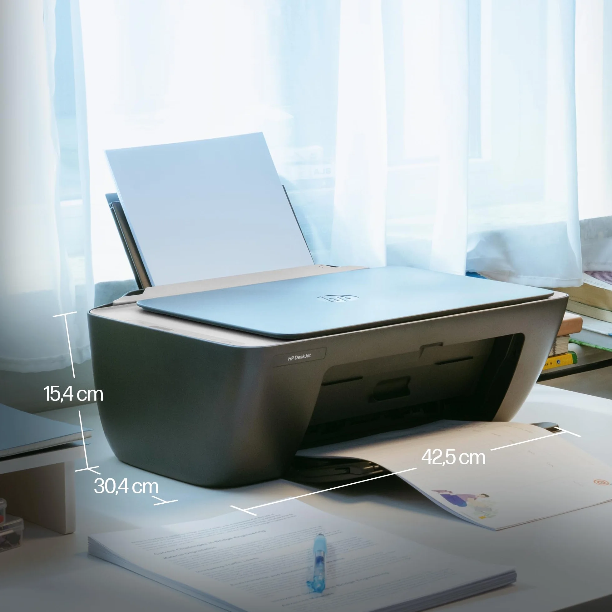 HP DeskJet 2920 Impresora Multifunción Inyección Tinta Color Inalámbrica Wi-Fi Doble Banda Negro