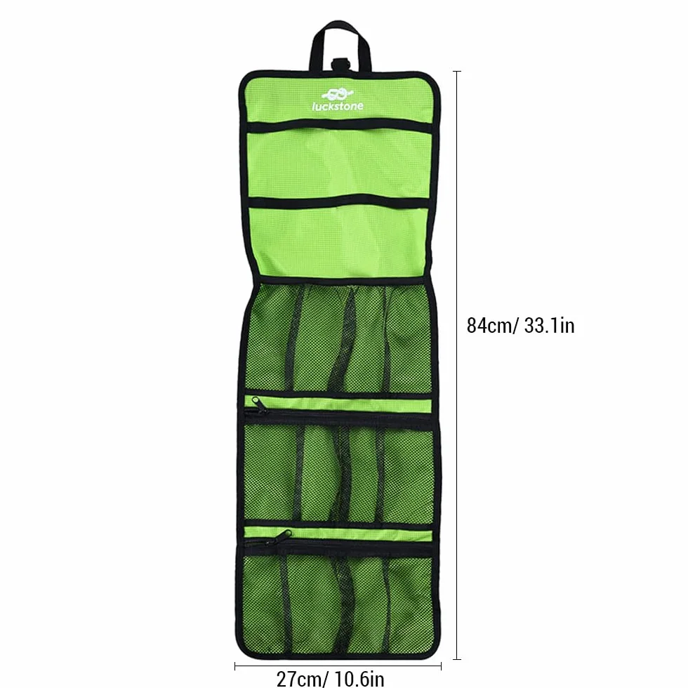 Lixada Bolsa de Almacenamiento Colgante Quickdraw para Escalada, Organizador de Equipo