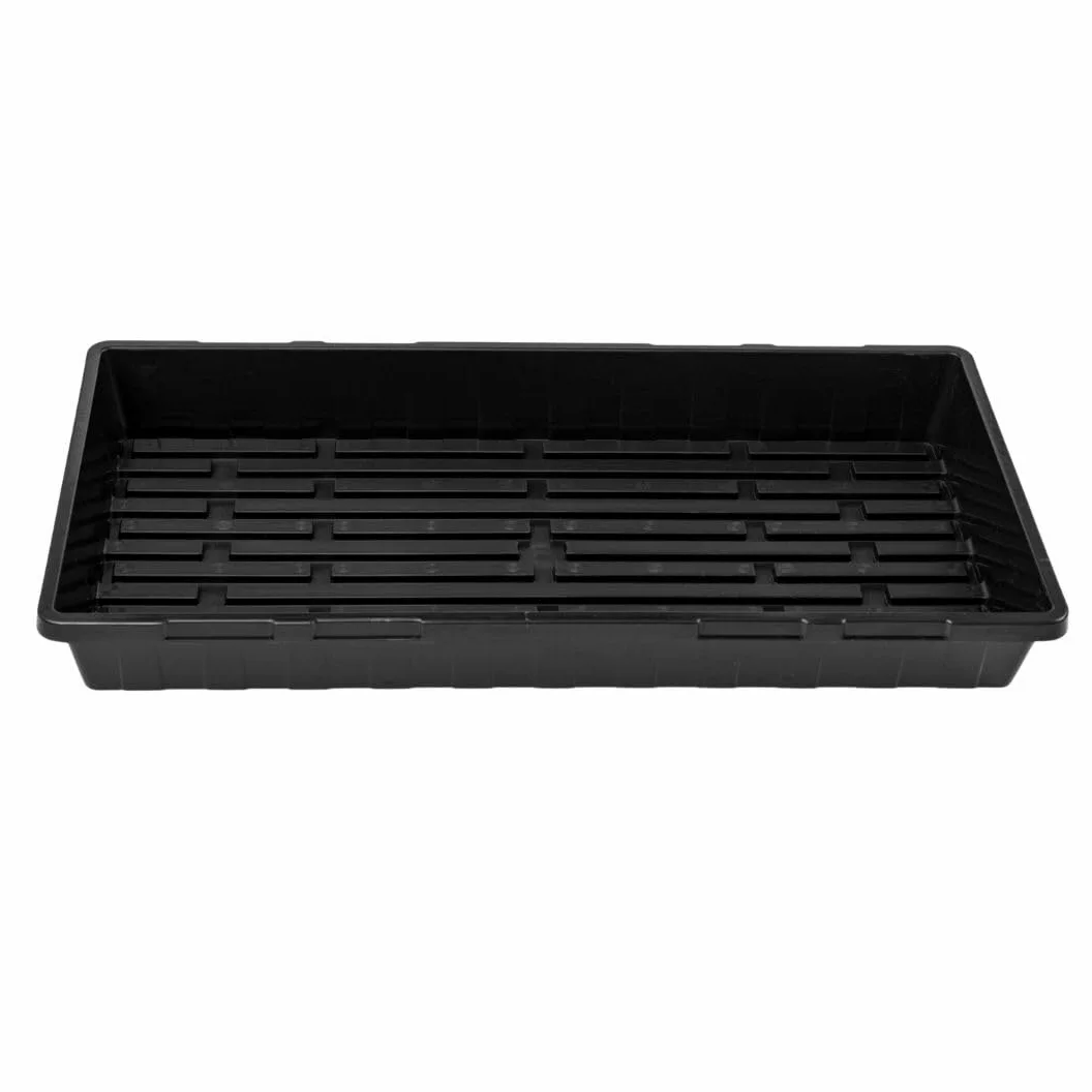 Bootstrap Farmer 1020 bandejas sin agujeros (paquete de 30) – Planos de propagación extra fuertes de 2.0 mm para microverduras, forraje y inicio de semillas