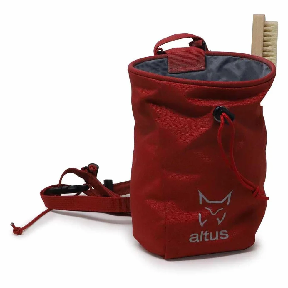 Bolsa magnesera para cintura roja
