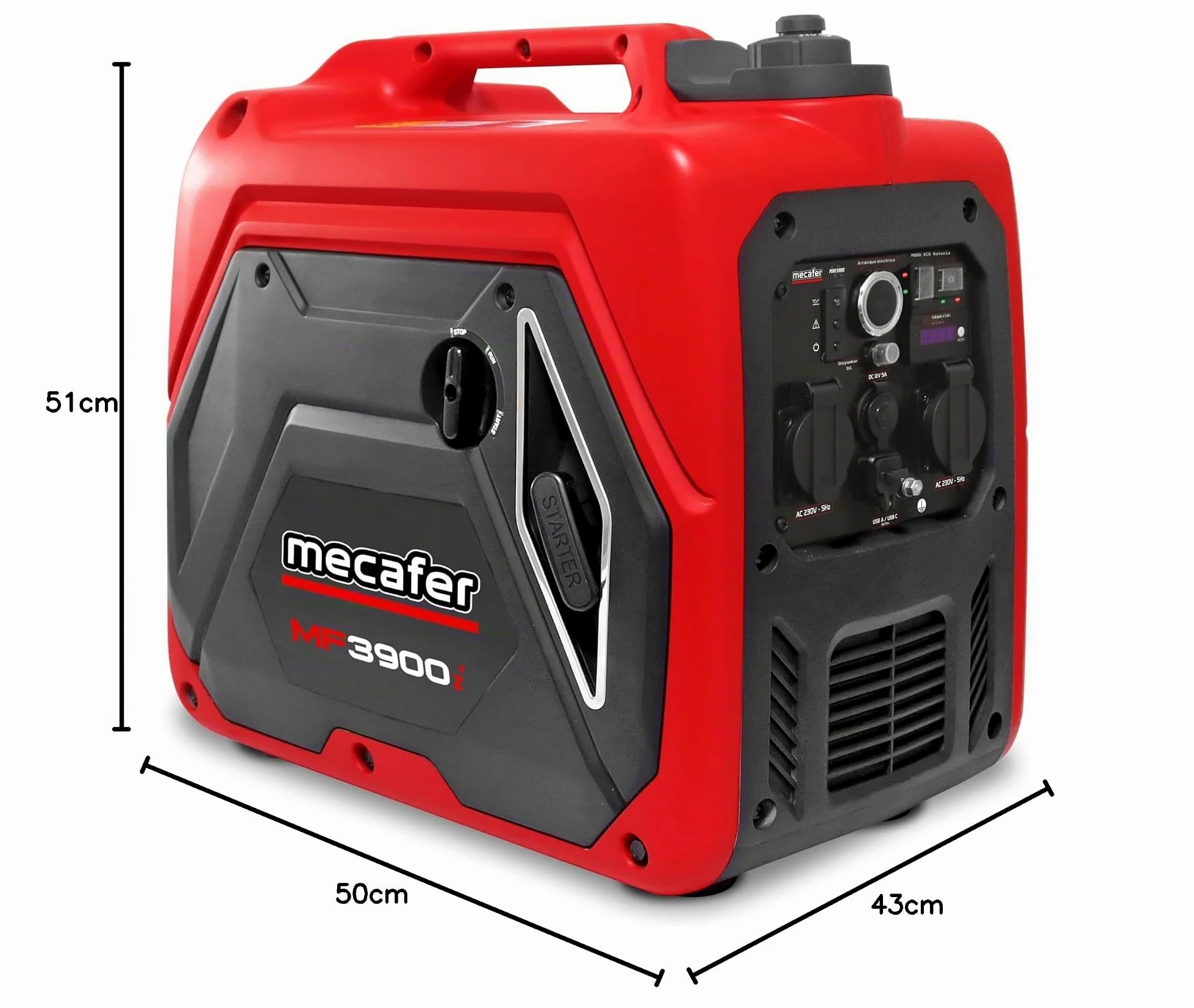 Mecafer - Grupo electrógeno MF 3900 i