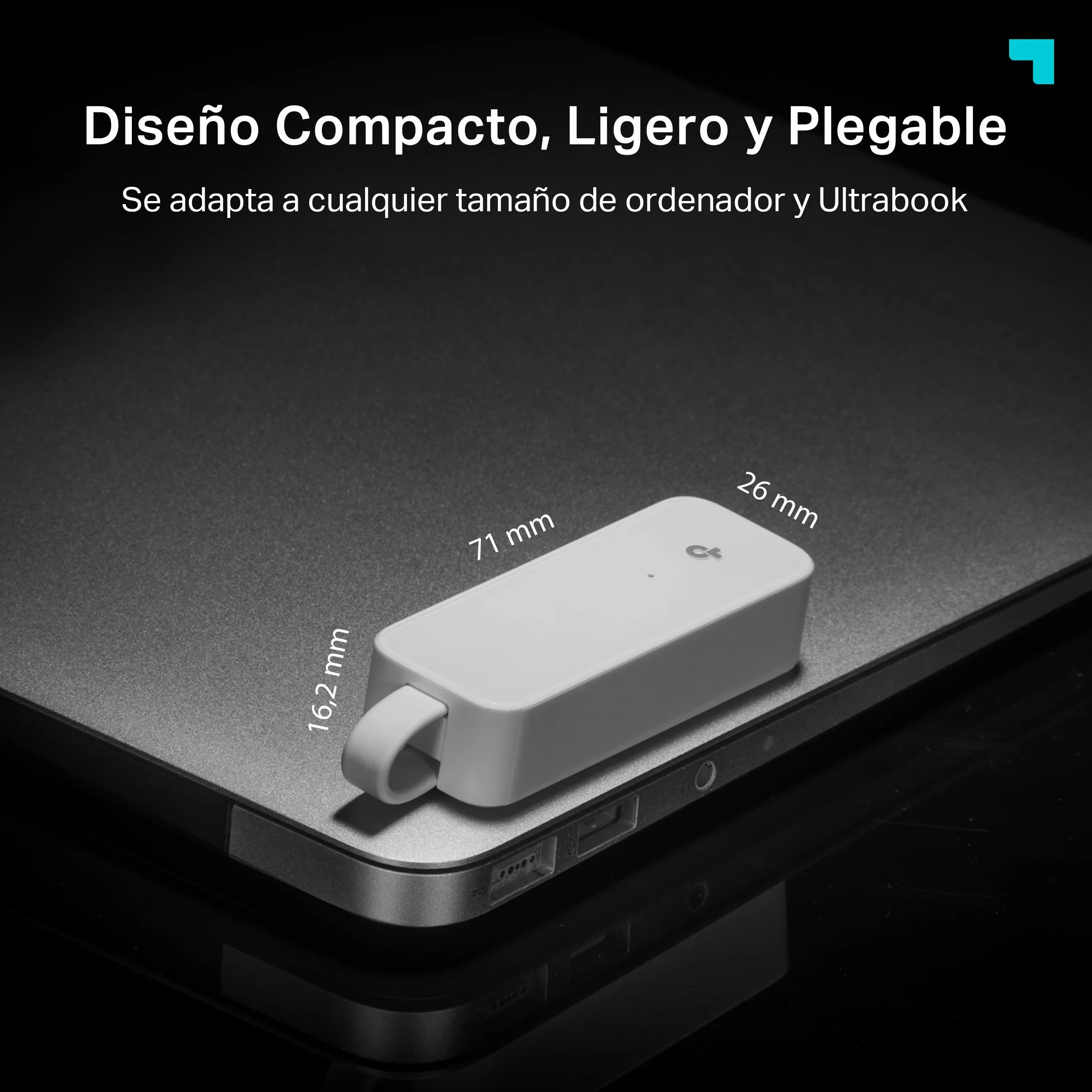 TP-Link UE300 Adaptador USB 3.0 Gigabit Ethernet 10/100/1000 Blanco