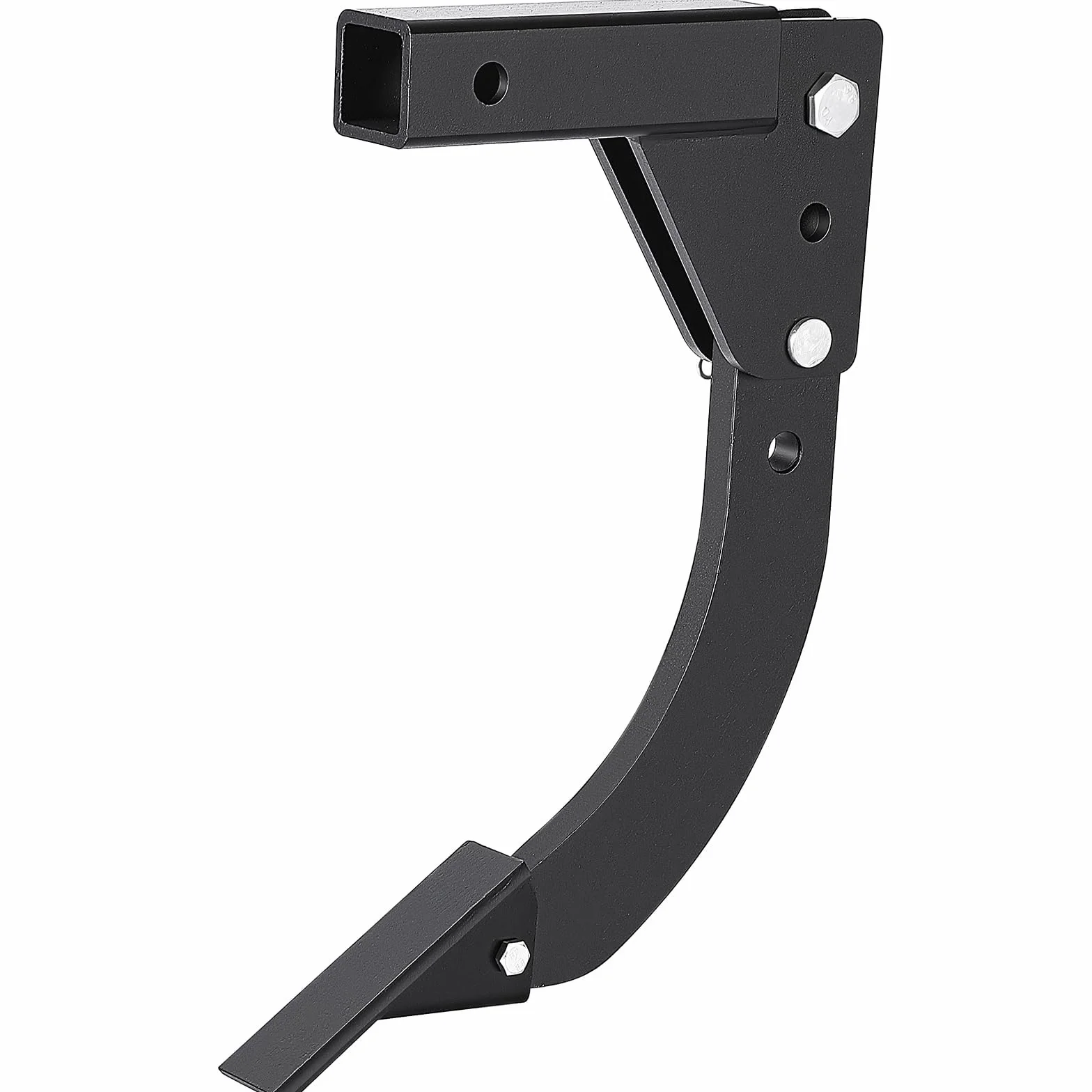 Garvee Arado Subsolador Escarificador de Acero al Carbono con Cuchilla de Repuesto, Zanjadora de Profundidad Ajustable para Receptor de Enganche de 5 cm, Ideal para Tractores Agrícolas, Negro