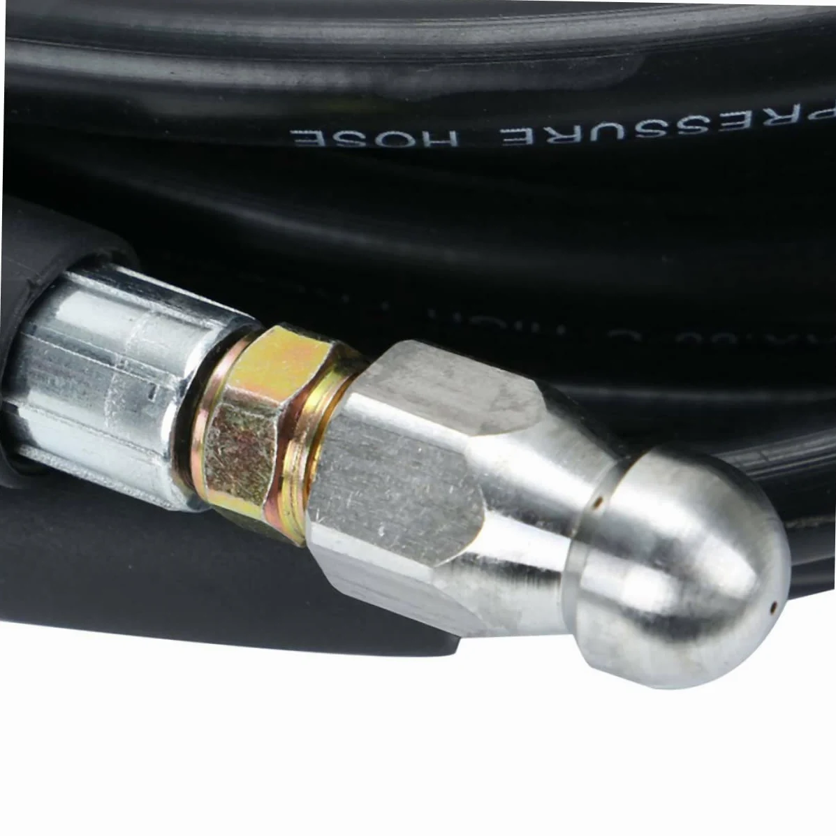 POPETPOP 15m Tapón De Limpieza De Manguera Para Desagüe Manguera De Desagüe De Alcantarillado Para Limpieza De Tuberías y Drenaje De Agua Coches y Jardines