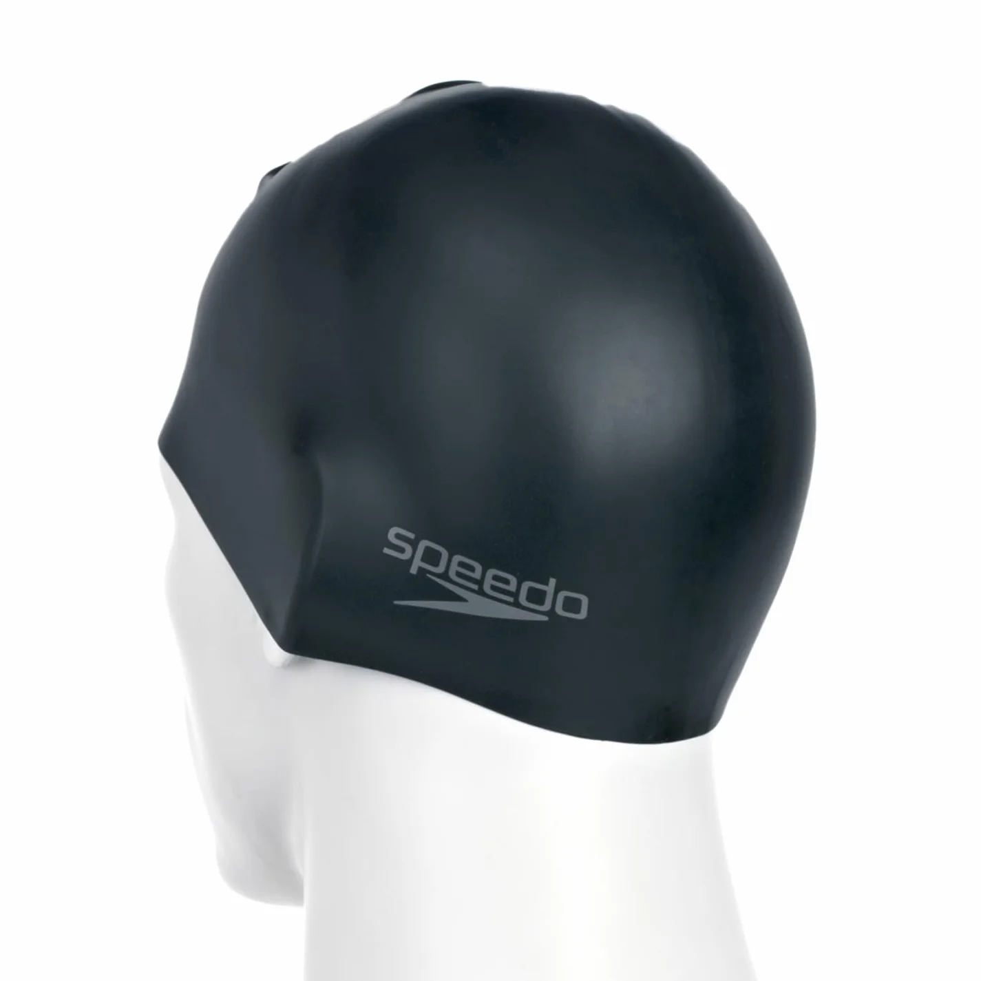 Speedo Gorro de natación de silicona moldeada liso Unisex Adulto