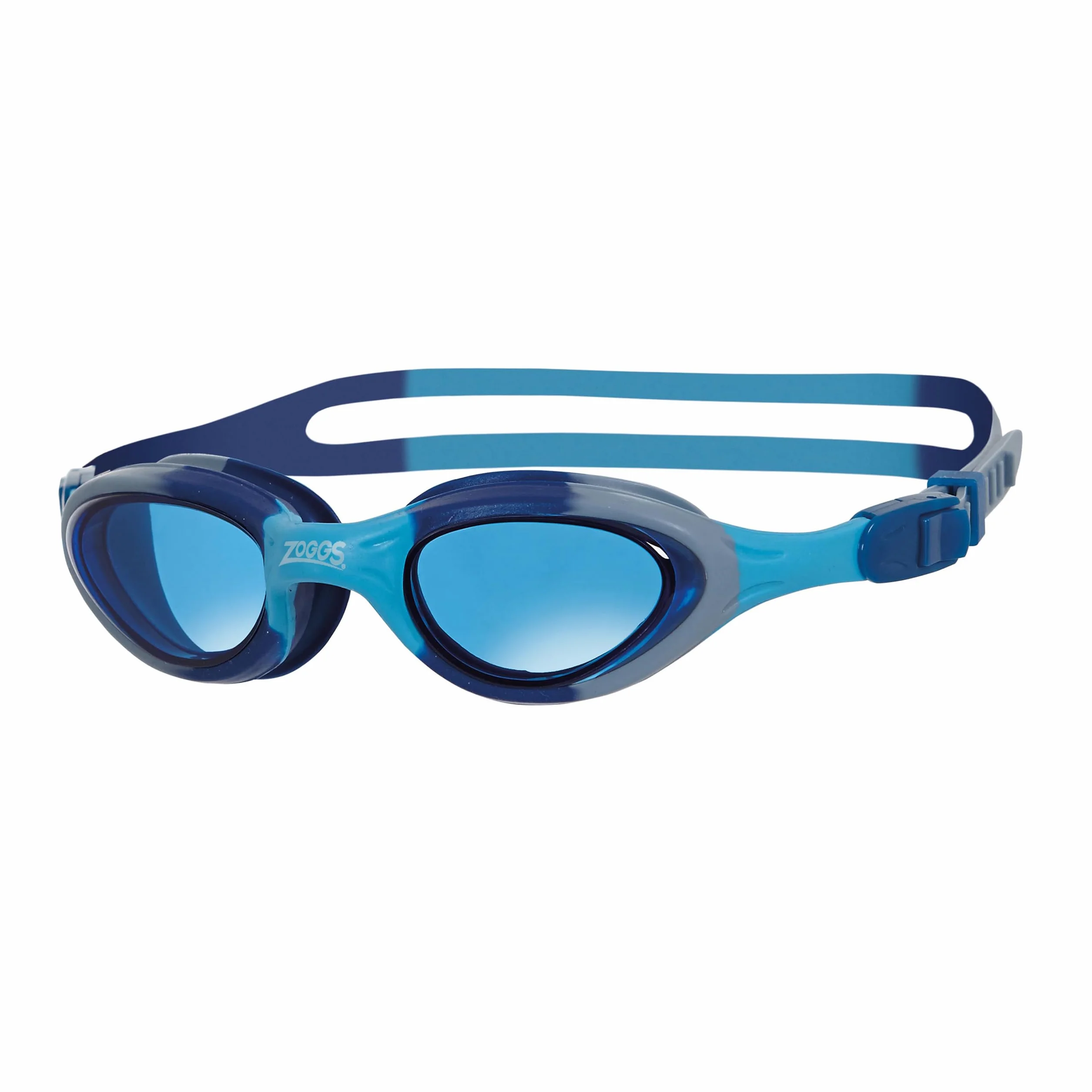 Zoggs Super Seal Gafas de Natación para Niños Antivaho Protección UV Ajuste Rápido Correa Doble Banda
