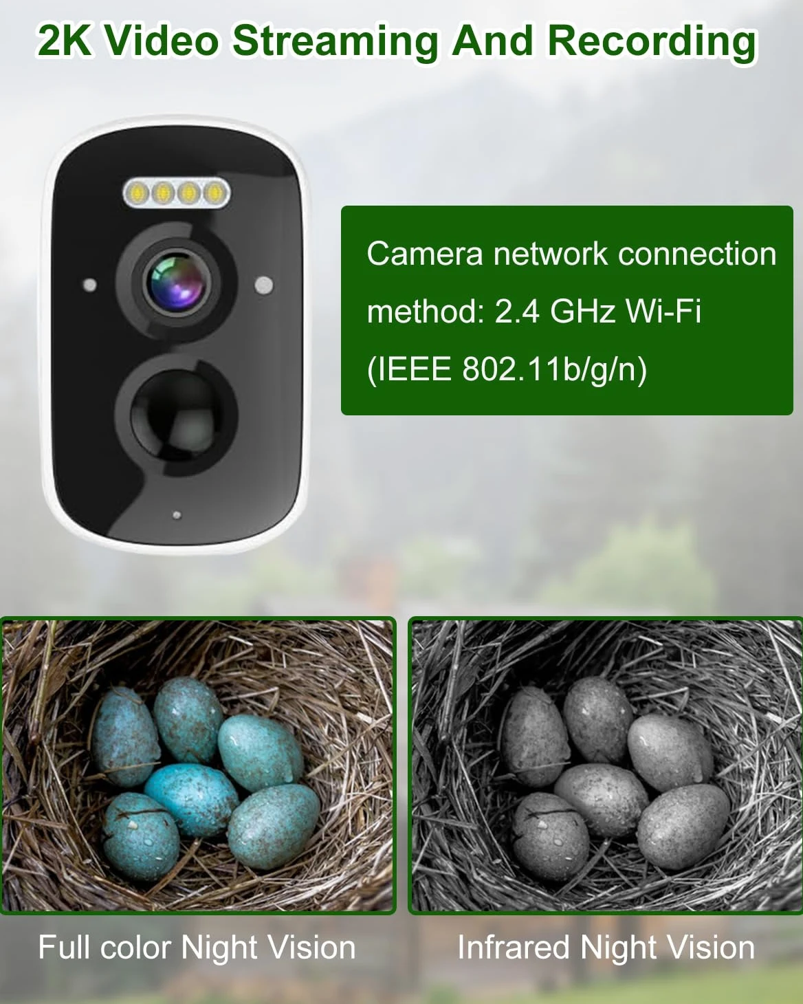Caja nido con cámara HD alimentada por energía solar, Live Stream Al Detector de aves, observa la anidación y la eclosión, memoria en la nube y SD, entrada de 35 mm y protección IP65, idea de regalo
