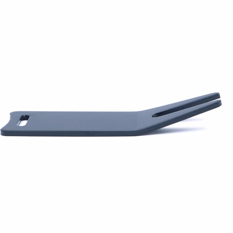 Aluminio Paquete de 2 Herramientas de Reparación de Divot de Golf Negro