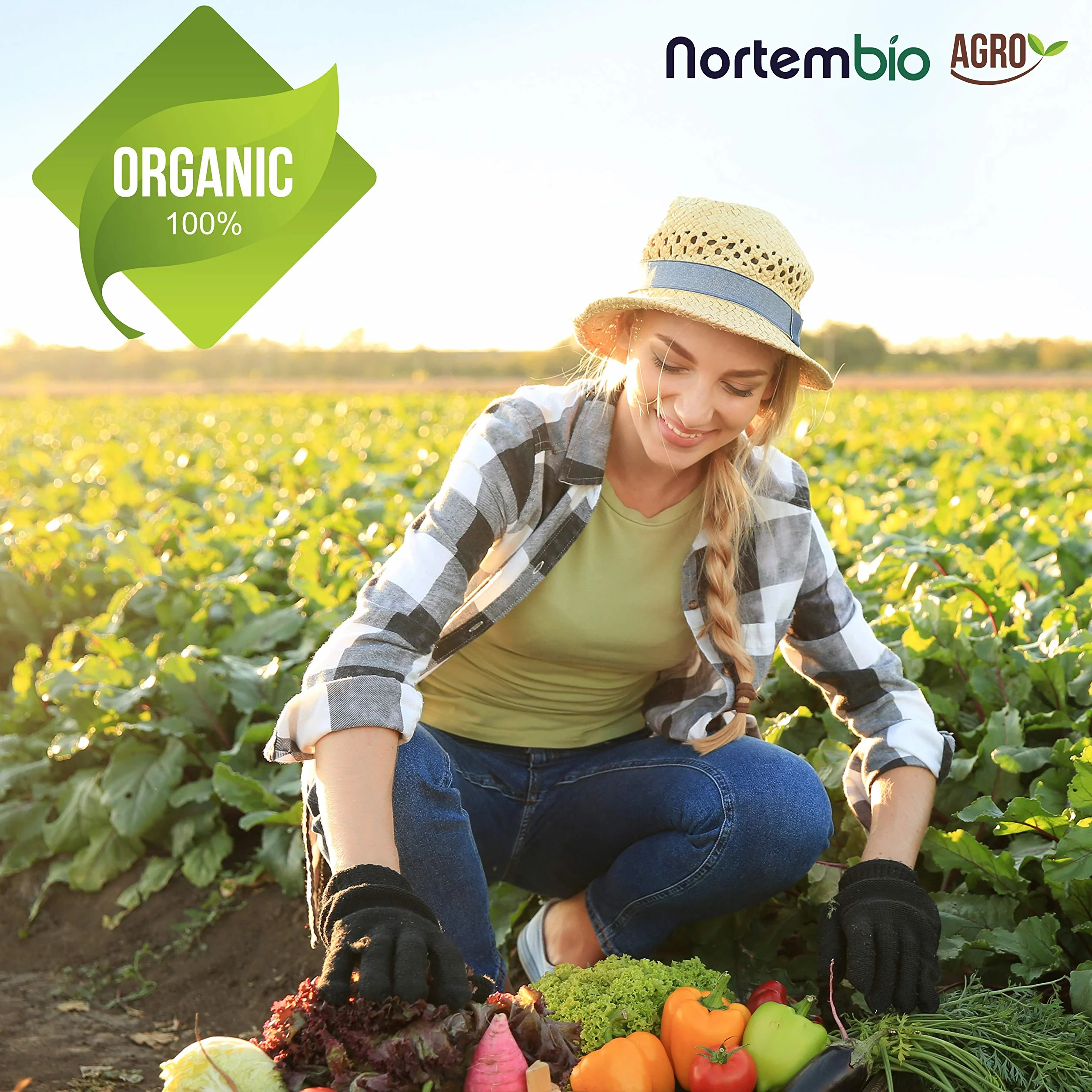 Nortembio Agro Reductor de pH Ecológico 1 L Corrector Natural para Plantas y Cultivos, Desincrustante de Riego, Mejora el Sabor, Aroma y Crecimiento - Uso Universal