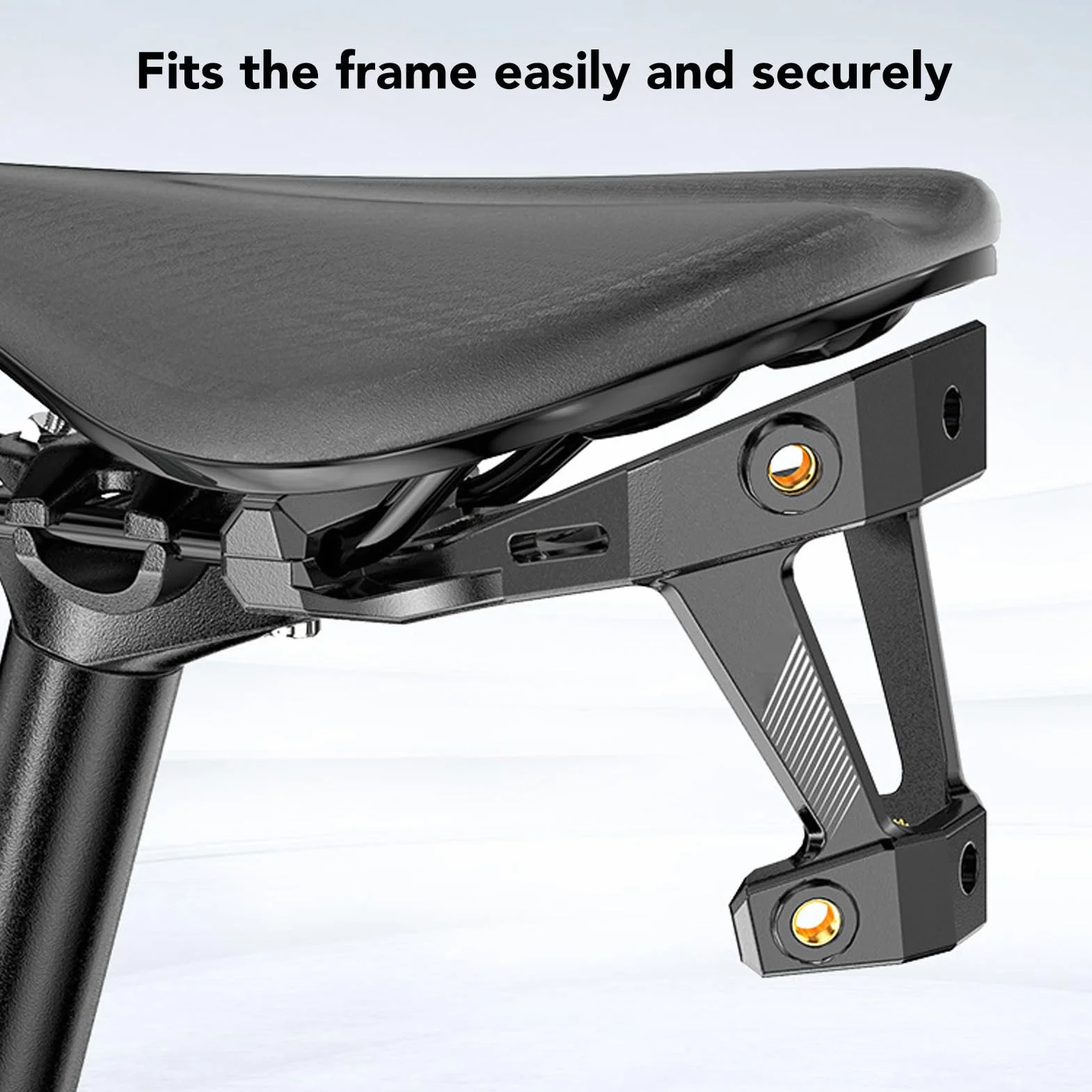 Adaptador Sillín Bicicleta, Soporte Portabotellas Resistente y Engrosado para Botellas Individuales y Dobles