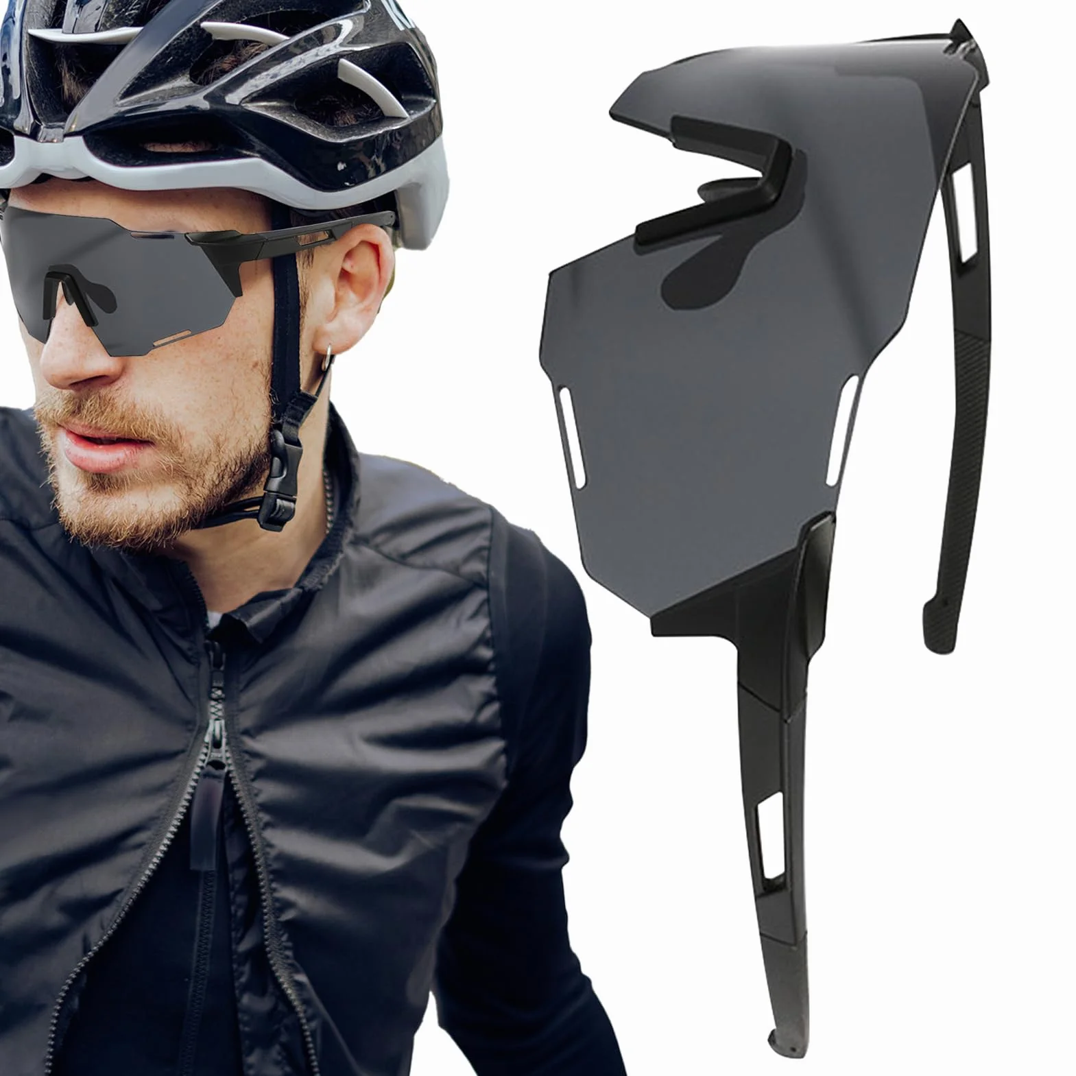 Gafas Transparentes para Motocicleta Lentes de Esquí Sin Marco Fotocromáticos Hombre Deportes Invierno Snowboard