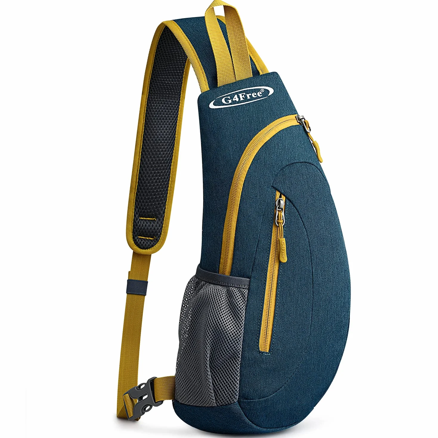 G4Free Sling Bag Mochila Triangular para Senderismo, Ciclismo, Viajes