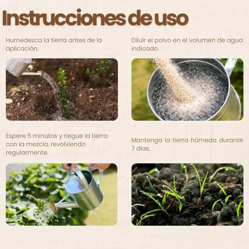 Nematodos SC contra el picudo rojo de la palmera (Para 2 a 4 palmeras - 50 millones)
