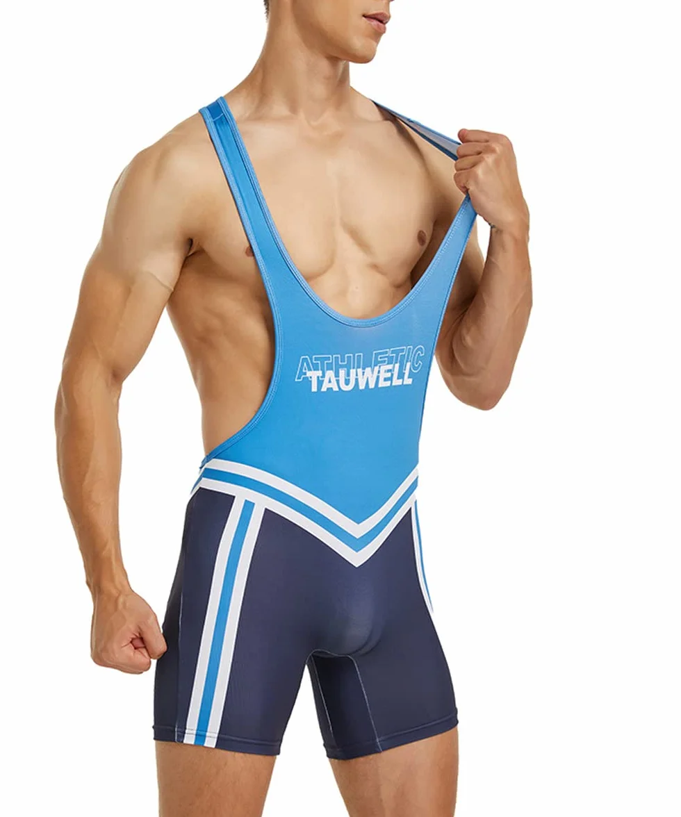 Body deportivo sin mangas para hombre lucha libre atlético