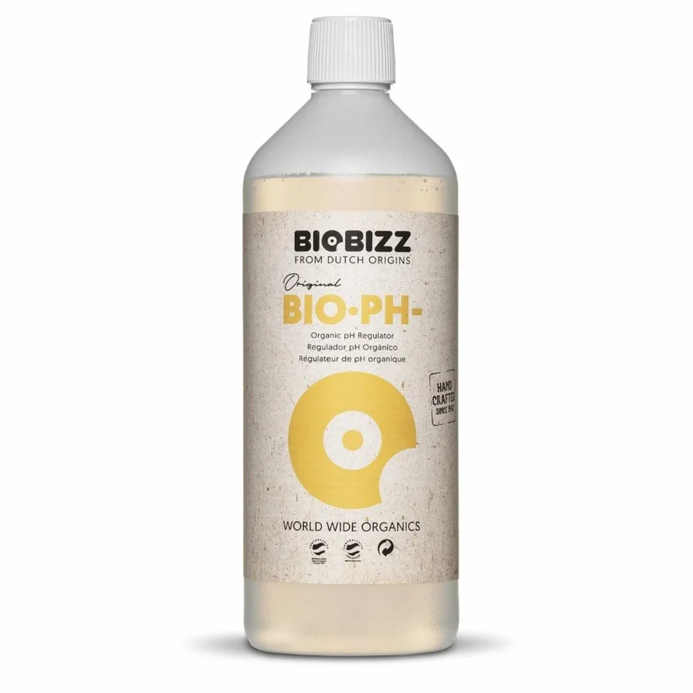 Reductor/Bajador de pH Down para cultivo BioBizz Bio-pH- (250ml)