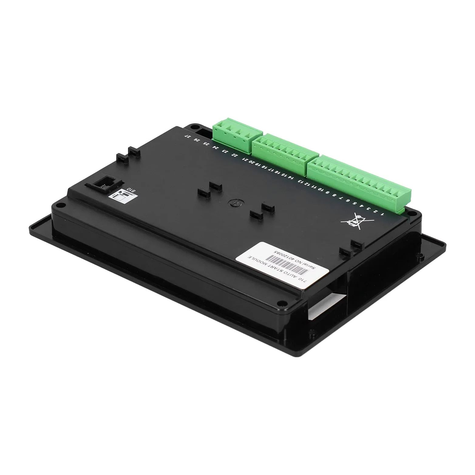 Yosoo Health Gear Panel de Control de Arranque Automático del Generador Panel de Control del Generador de CC de 8 a 36 V Pantalla LCD Monitoreo Automático de la Red Eléctrica Arranque y Parada