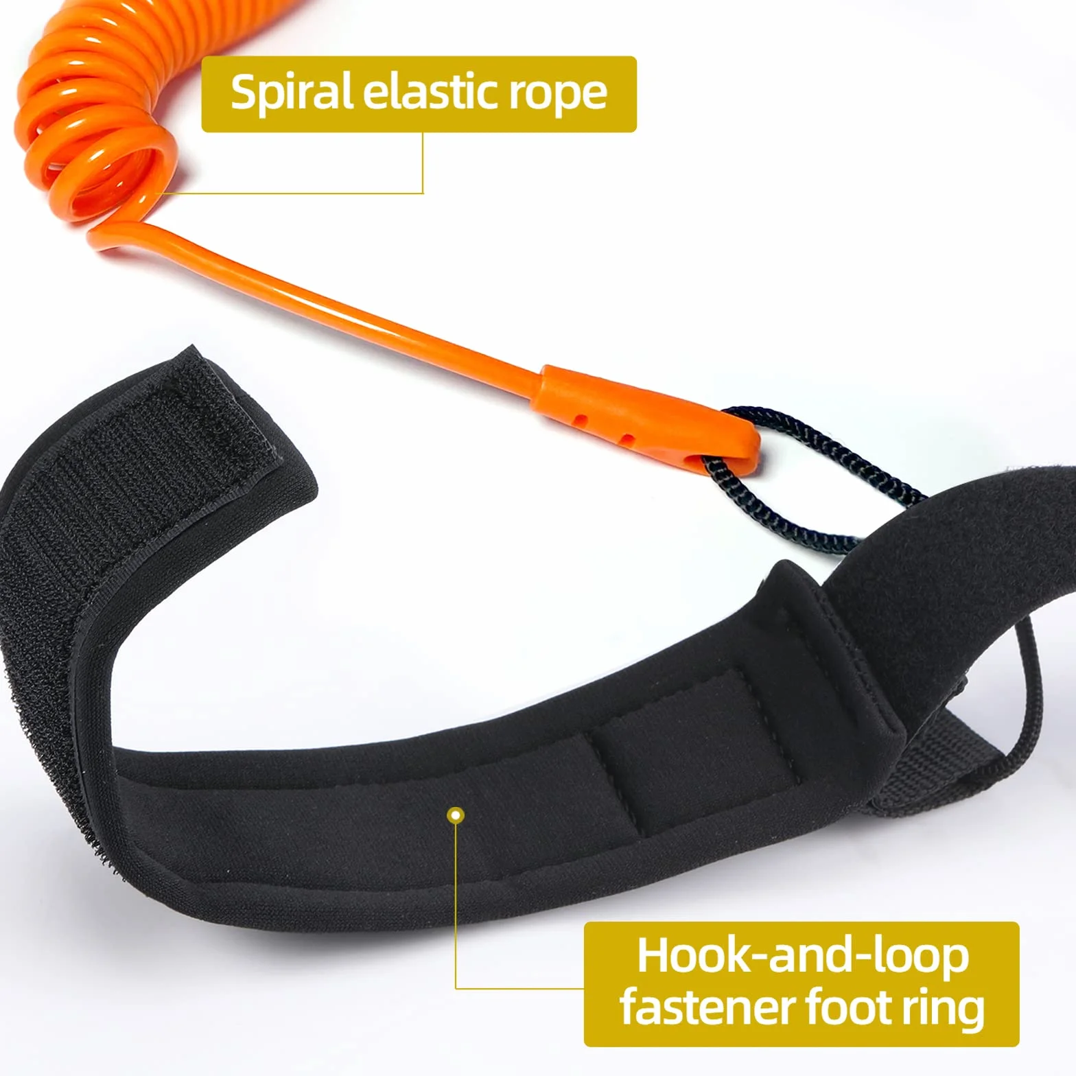 Surf Leash TPU Correa Tobillo para Stand Up Paddle Kayak Sup