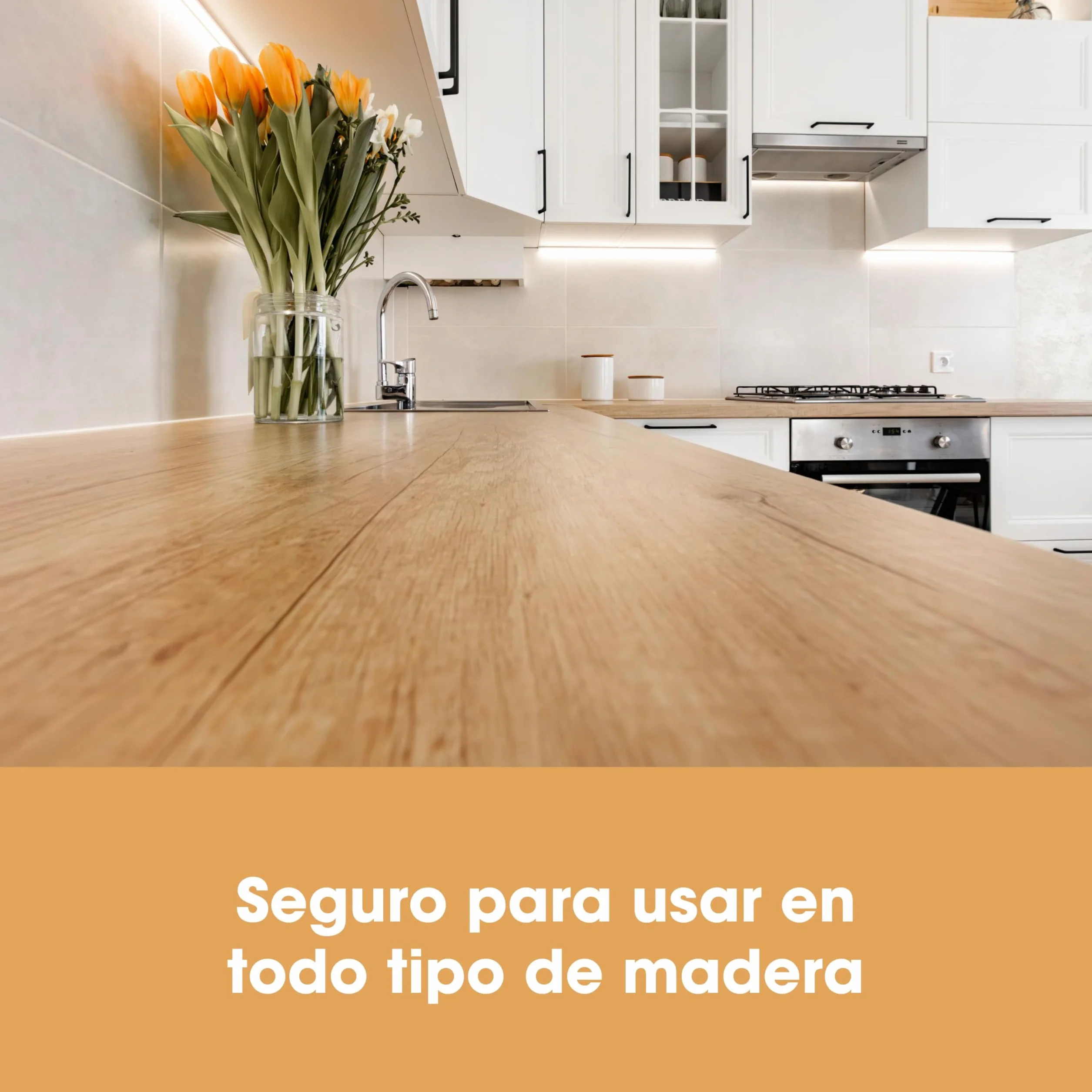 Limpiador Madera Furniture Clinic, Restaura, Limpia Superficies de Madera, Suelos, Puertas, Muebles, Terrazas. Para Interiores, Exteriores. Elimina la Cera Polvo Acumulado la Grasa Suciedad - 500ml