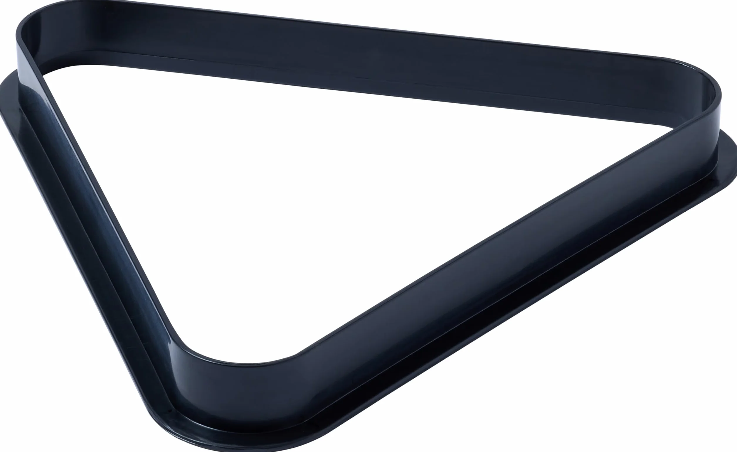 PowerGlide Estante Triangular para Pelotas de Billar, Plástico Negro, Capacidad 15 Pelotas