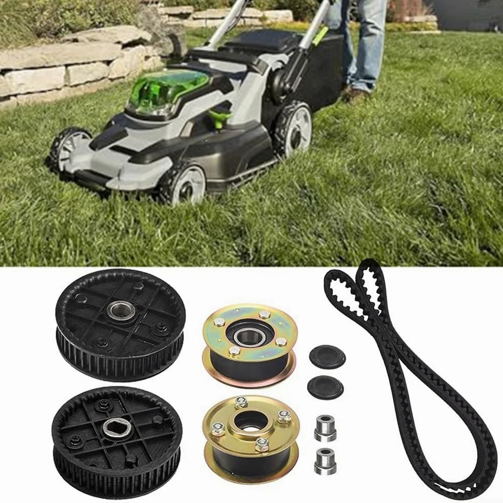Kit de correa de polea con piñones para cortacésped TimeMaster de 30 pulgadas 20199 20200 21199 2199HD 21200 y 76 cm 20975 20976 20977 20978 21810 21811 sustituye a 1311 -4529 125 -