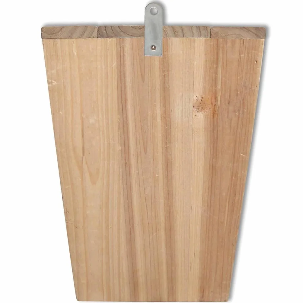 vidaXL 4X Casa Muerciélagos Madera 22x12x34 cm Casetas Mascotas Jaulas Nidos