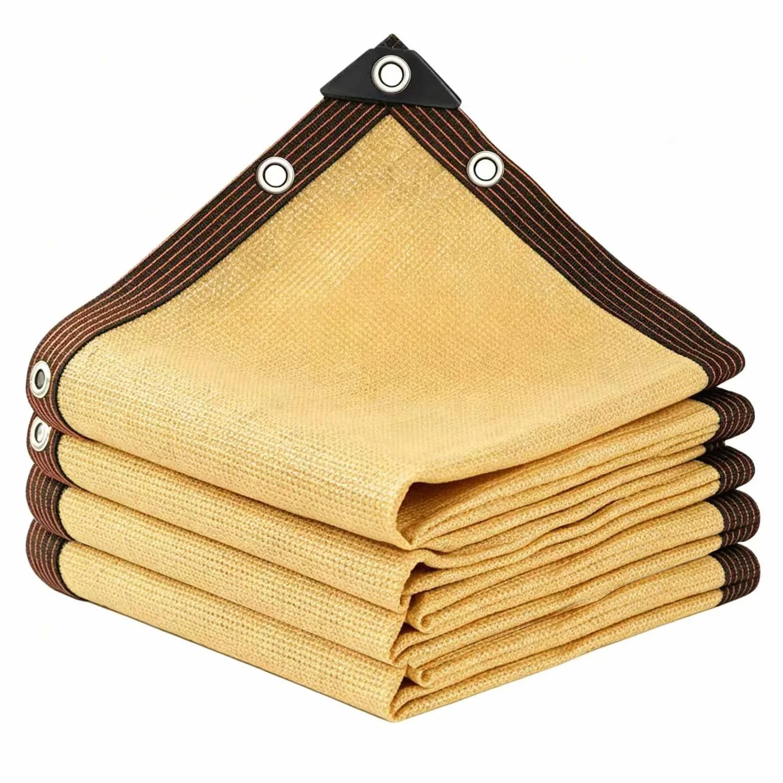 Red de Sombra, Malla Sombra 85% UV Toldo Vela de Sombra, PañO de Sombra Invernaderos Cortavientos para Cubrir con Ojales, para Invernadero/Jardín/Pérgola/Patio Césped