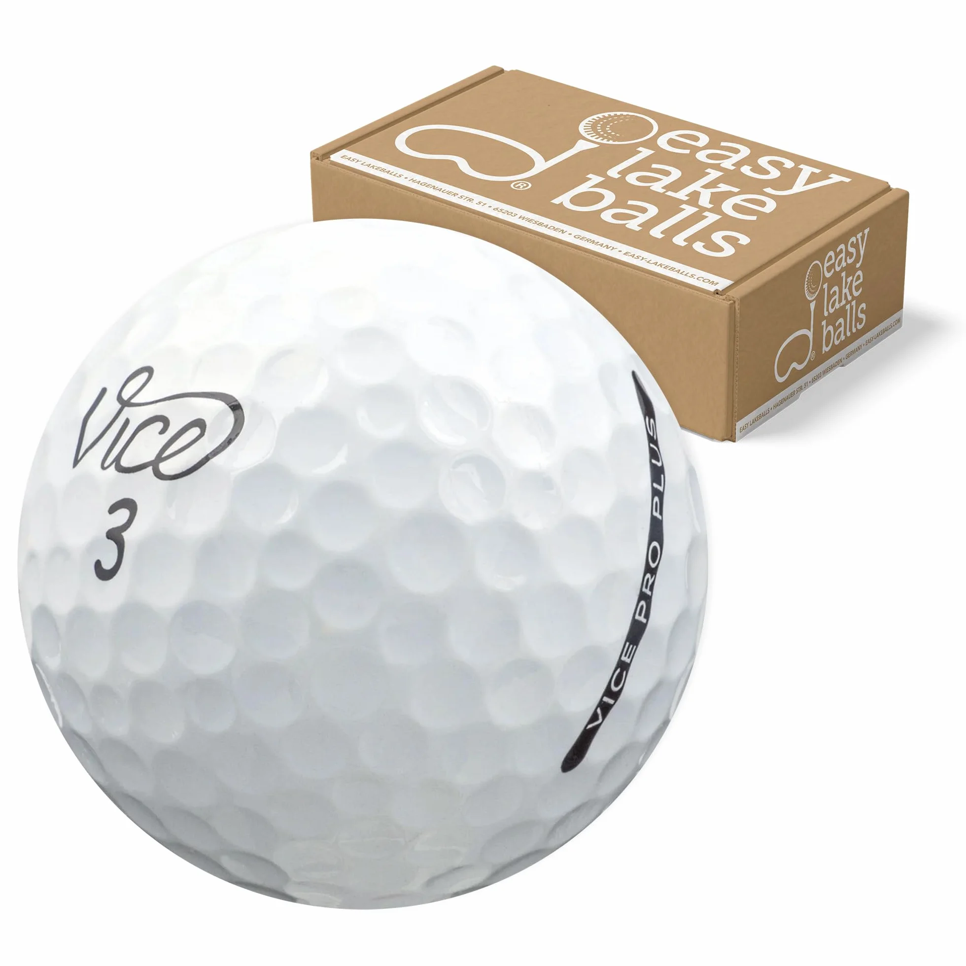 Vice Pro Plus Golf Balls Recuperadas Lake Balls Calidad AAAA/AAA Pearl Grade