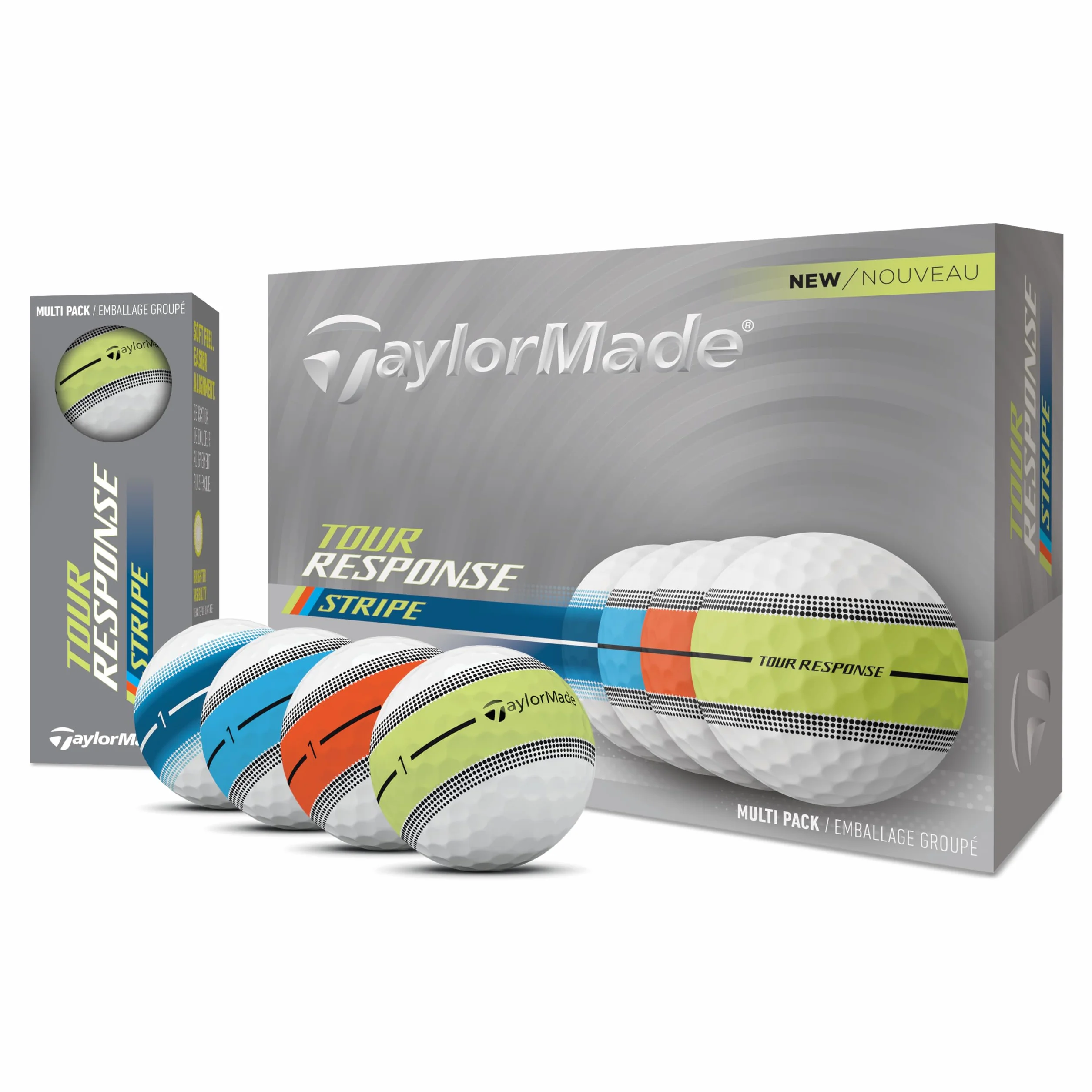TaylorMade Tour Response Stripe 25 Bolas de Golf