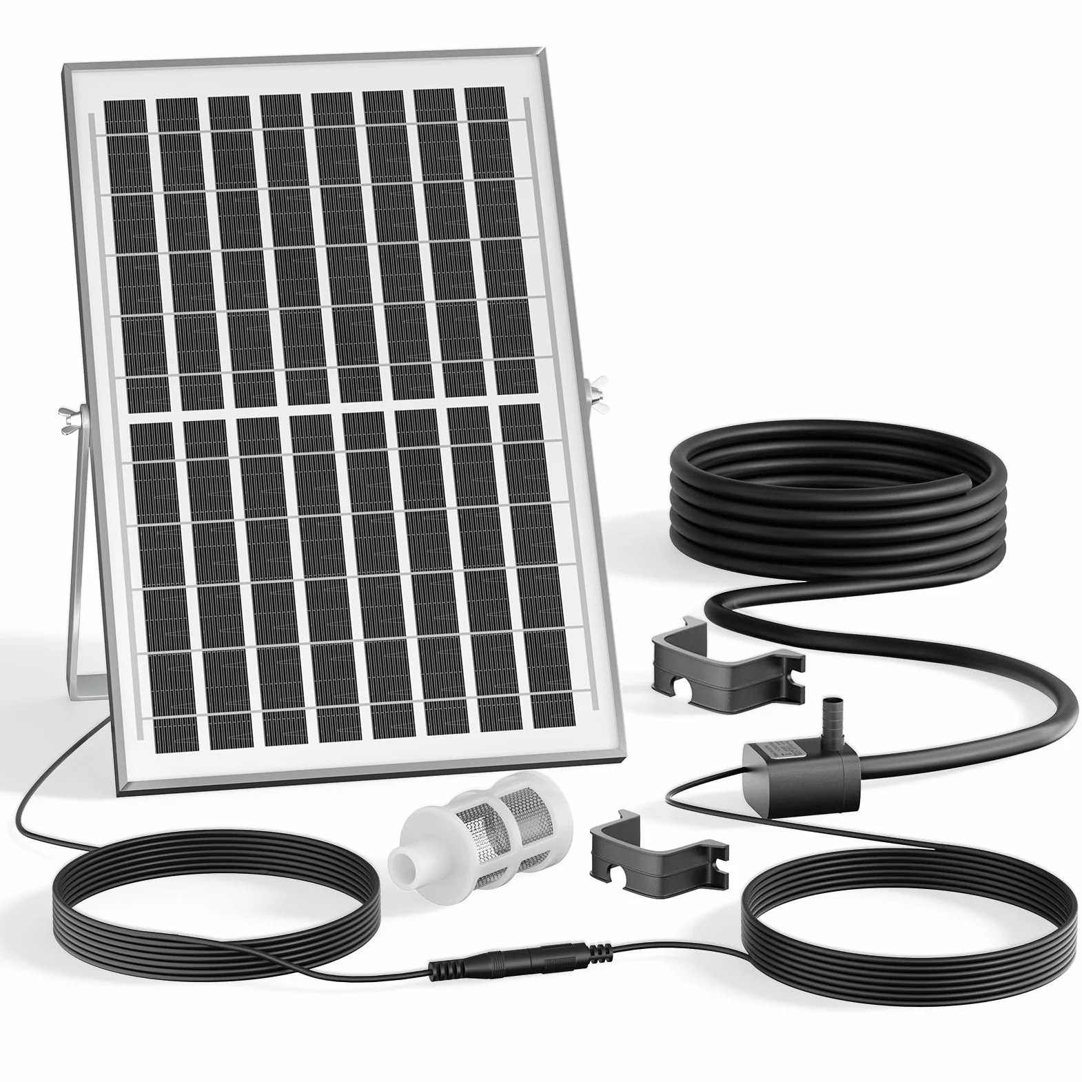 Bombas Solares De Fuente Solar Para Exteriores, Bomba De Estanque, 9V10W Bomba De OxíGeno Solar Para Estanques, Acuarios, Bombas De Aire Para Estanque De OxíGeno