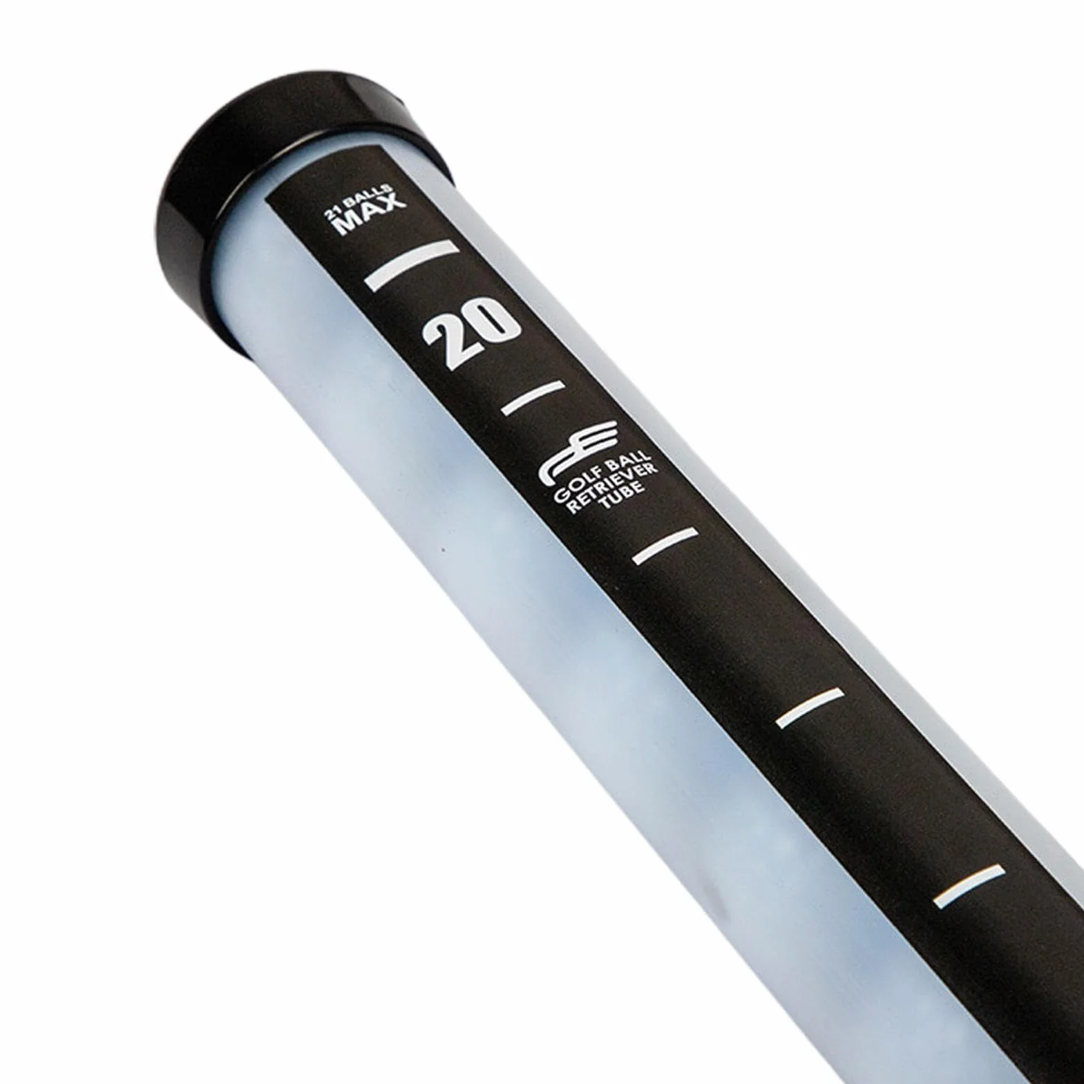 Selector de Pelotas de Golf 91 cm Tubo Herramienta de Práctica para Golfistas
