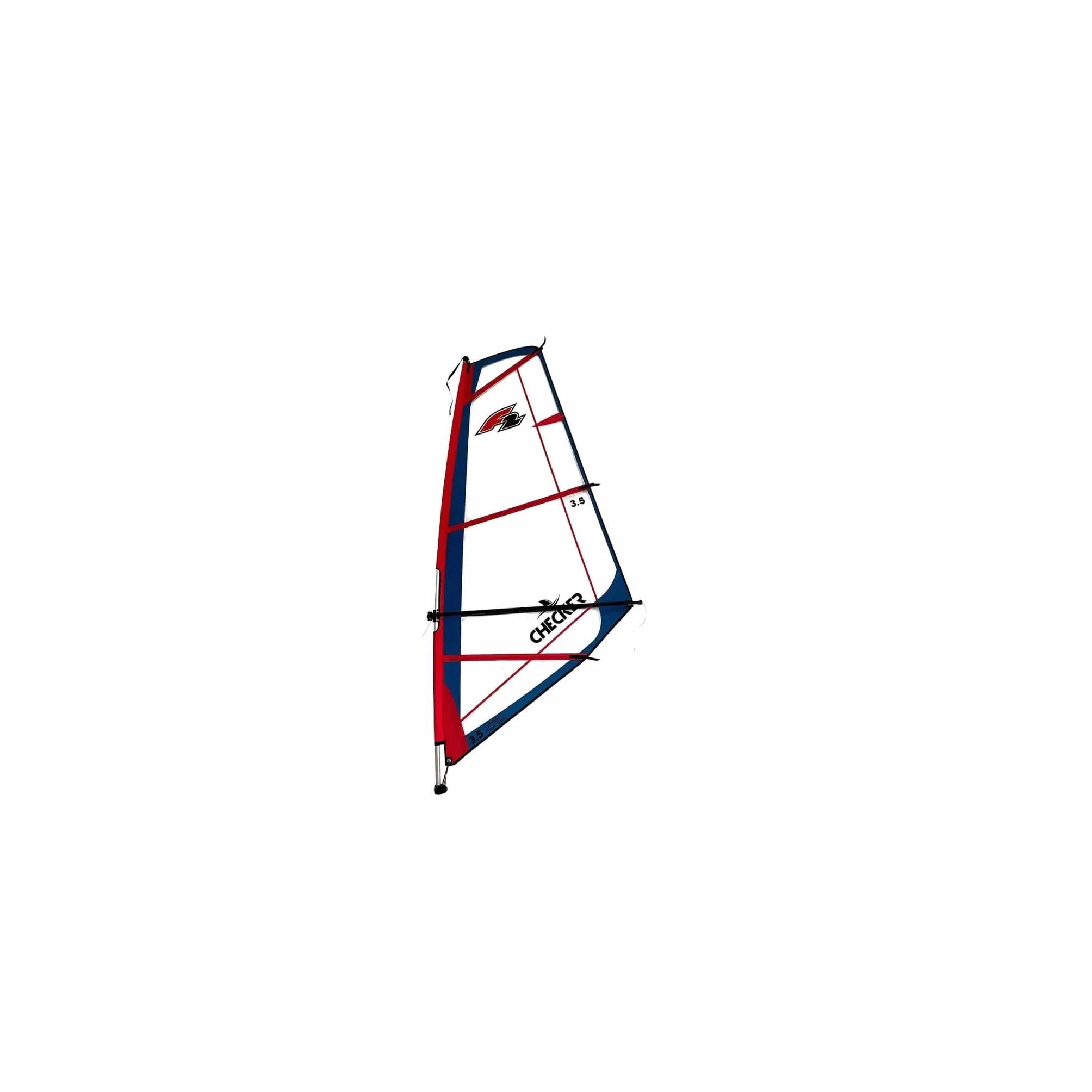 F2 Vela 3,5 m² Windsurf Incluye Mástil y Tenedor Deportes Acuáticos