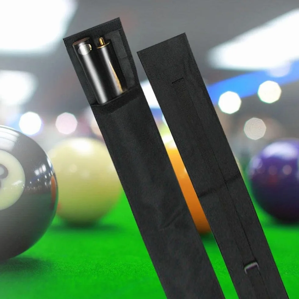 Bolsa de Taco de Billar, Estuche Portátil para 1/2 Snooker