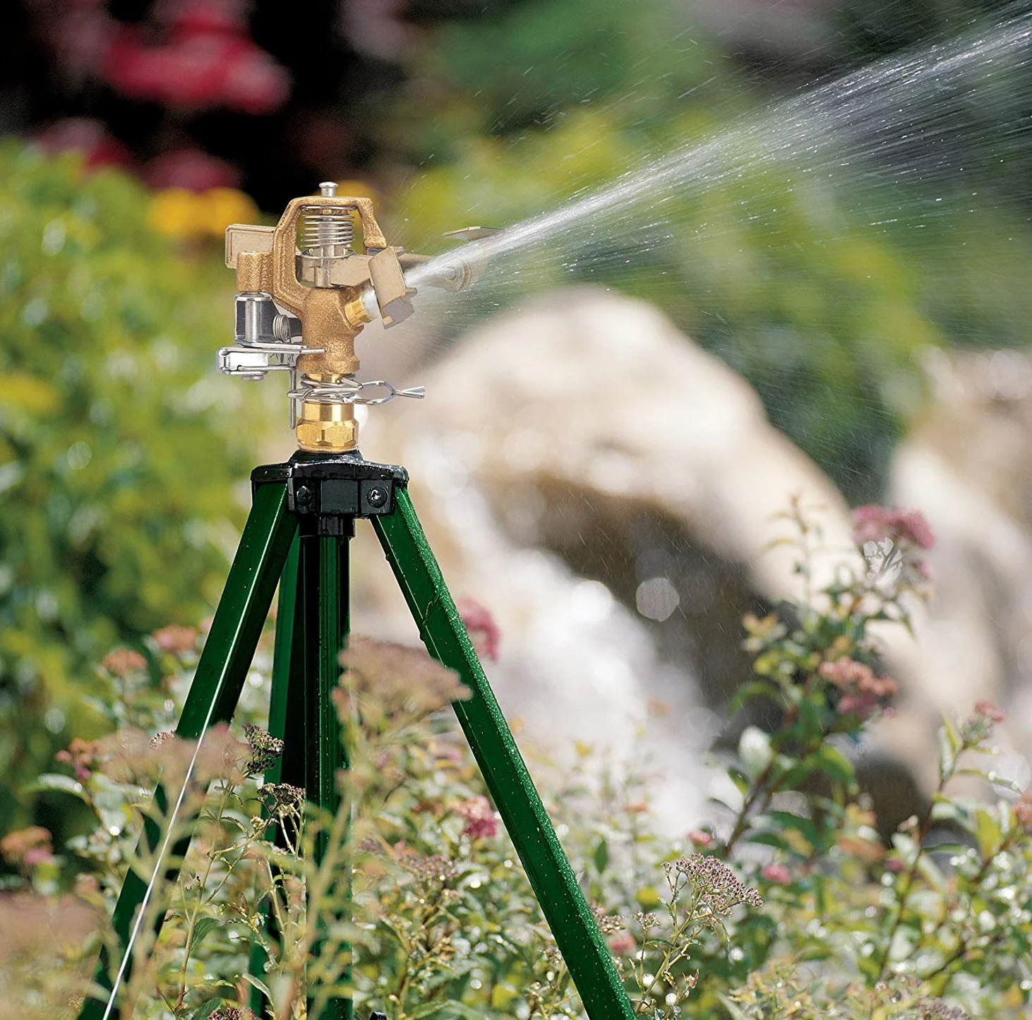 Orbit 58308N 58308 Tripod Base with Brass Impact, Green