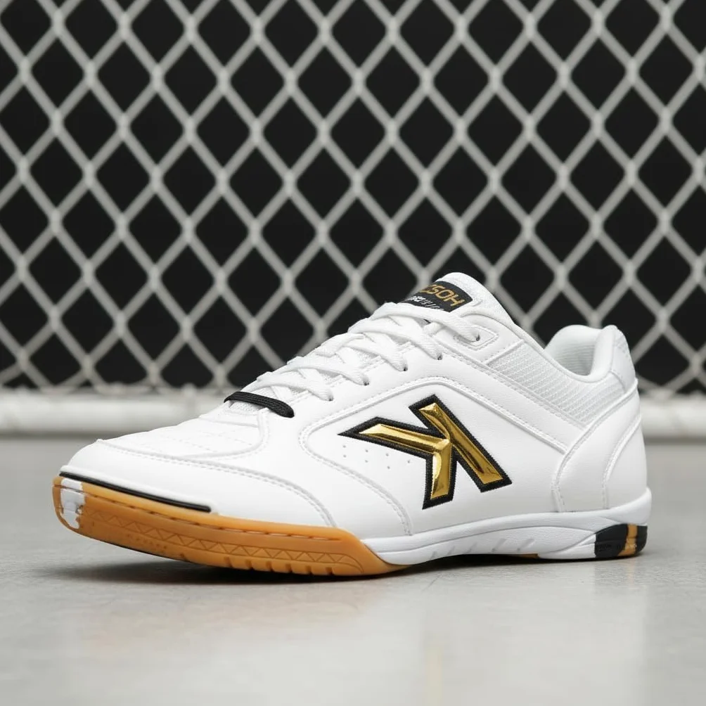 KELME Zapatillas De Fútbol Sala Special Player Precision Blanco Dorado Negro