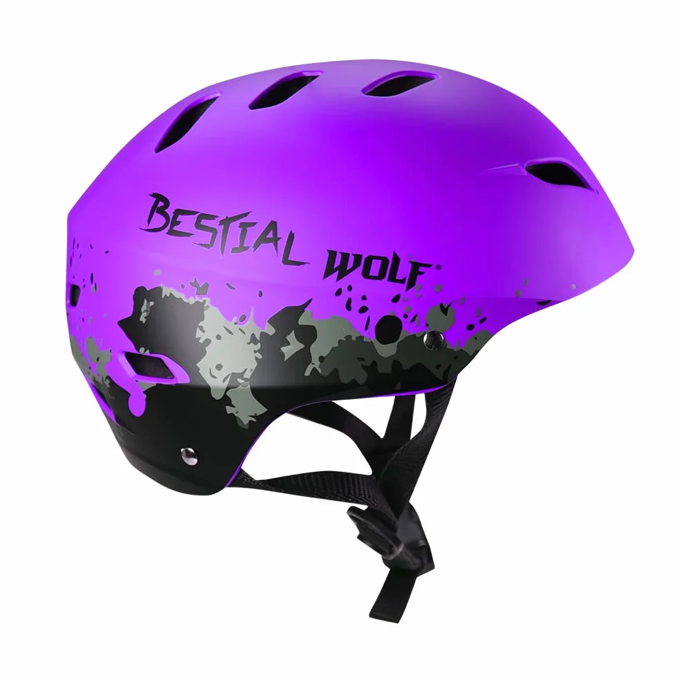 Bestial Wolf Casco Helmet Wakeboard Esquí Acuático Deportes Acuáticos Homolagado CE Ajustable Unisex