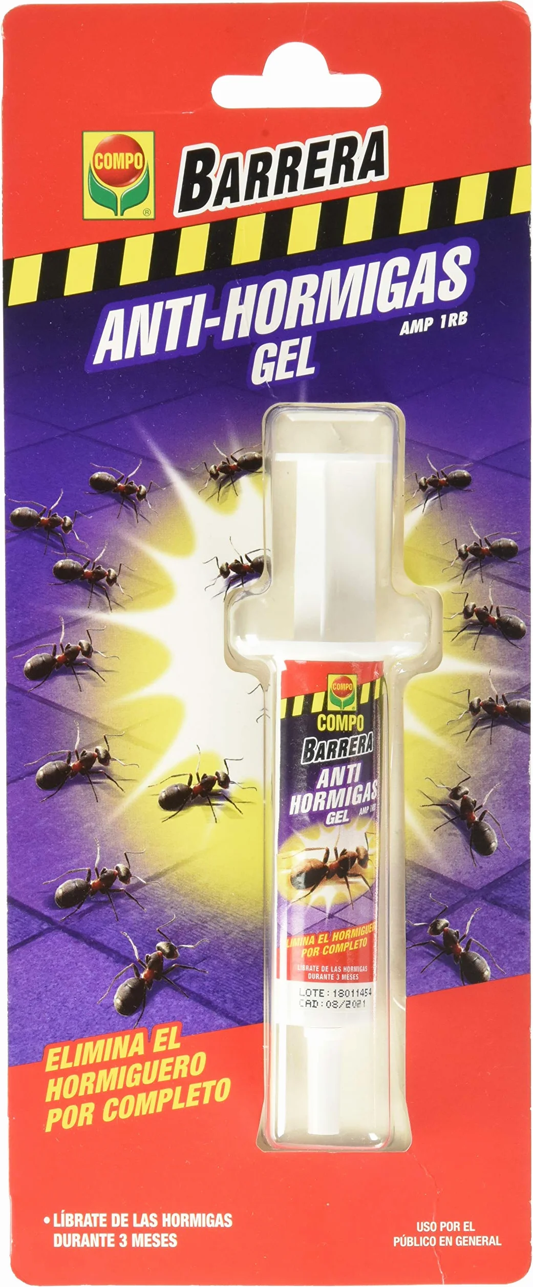 COMPO Barrera Jeringa Anti-hormigas gel 10 gr