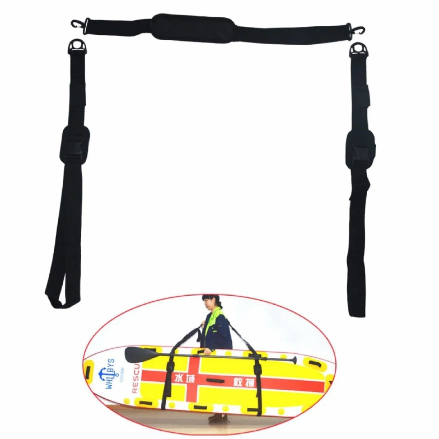 Correa para Tabla de Surf Ajustable, Correa de Transporte SUP, Stand Up Paddle, Canoa, Longboard