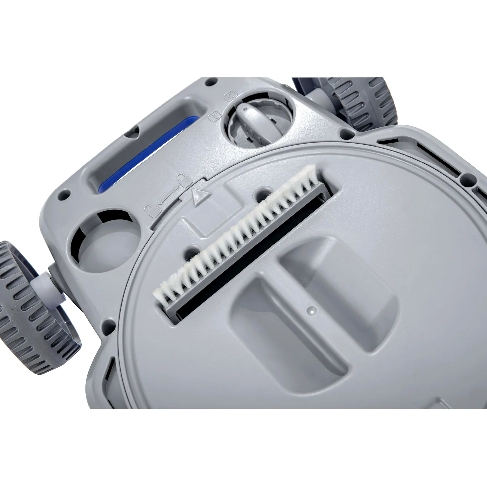 Bestway FlowClear AquaDrift - Aspiradora automática para Piscina sobre el Suelo con Ruedas multidireccionales y 3 ajustes Ajustables, Color Azul