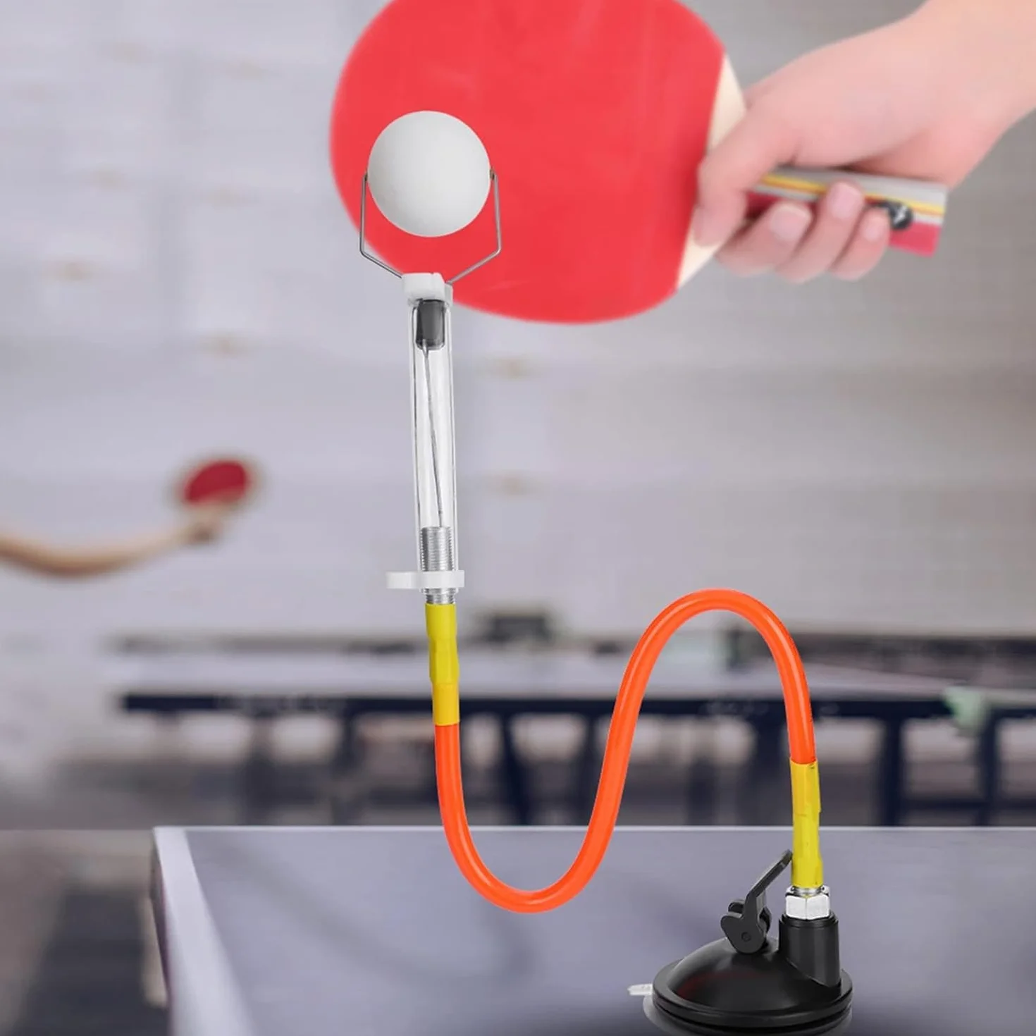 Spin Trainer Fijo Rapid Rebound Ball Clip Machine de Entrenamiento de Tenis de Mesa