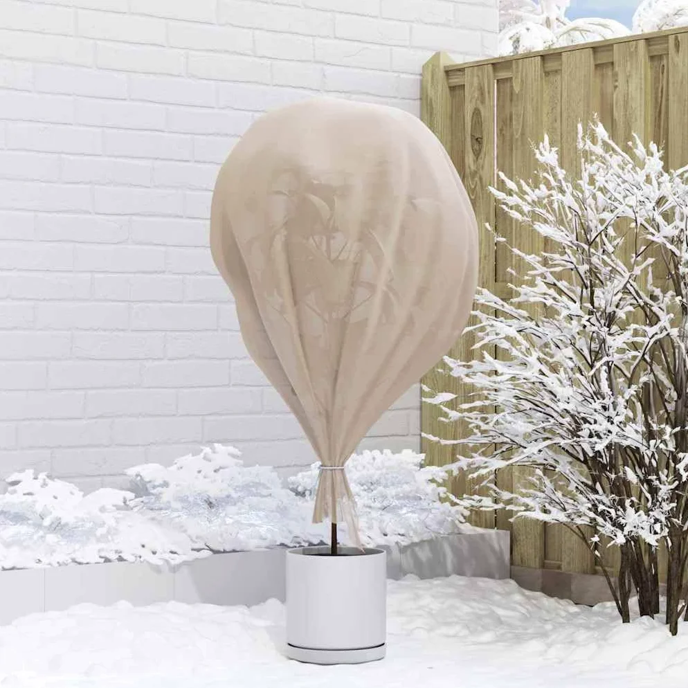 Fieltro de invierno de 50 g/m² 50 x 3,2 m como fieltro transpirable para plantas para protección contra las heladas de invierno y como fieltro de jardín para proteger parterres de verduras o cubierta