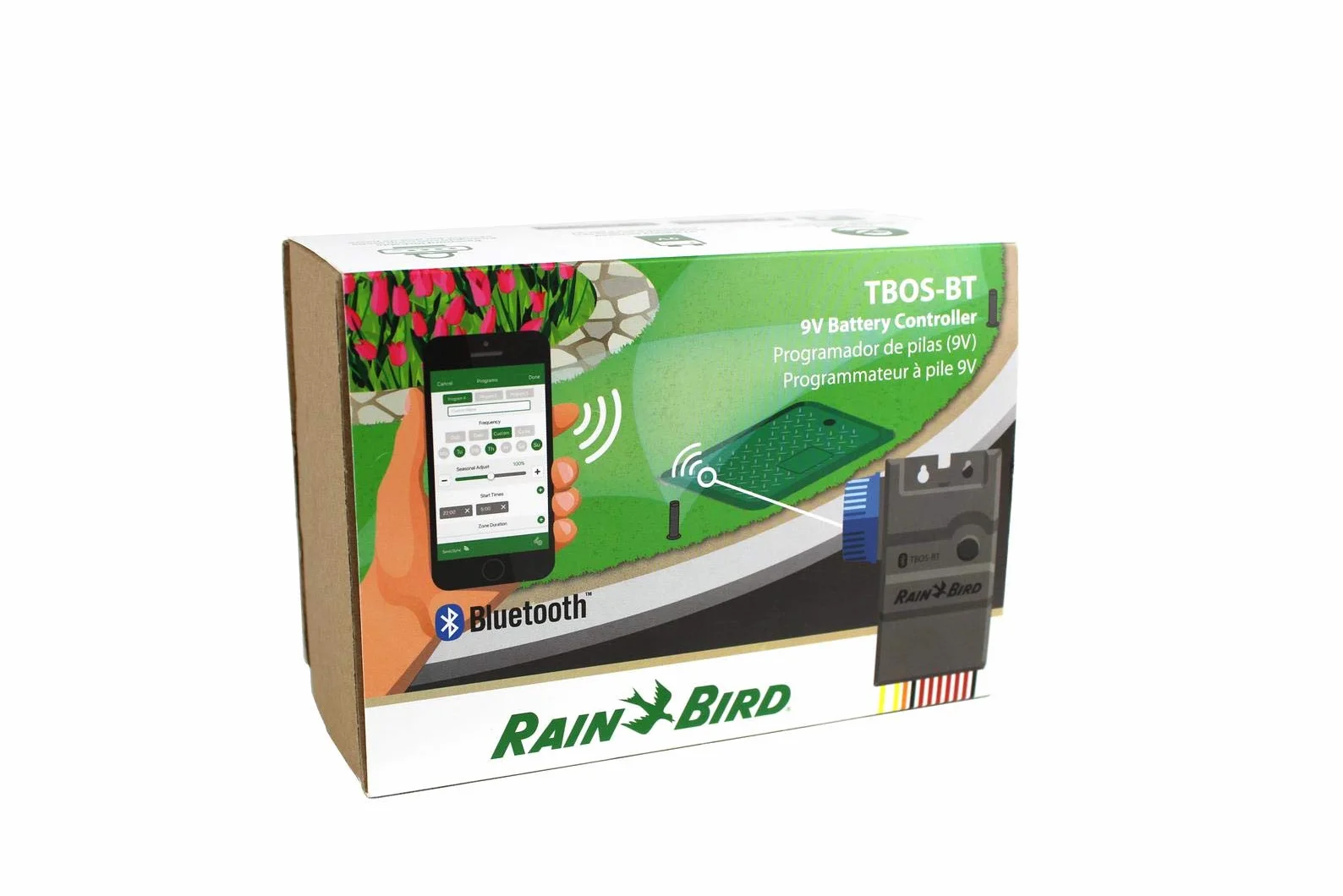 Programador Bluetooth Rainbird TBOS-BT06 6 estaciones
