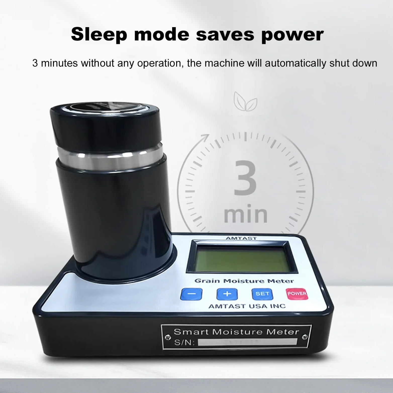 Analizador de agua halógeno de laboratorio, medidor de agua digital profesional, Monitor LCD del analizador de contenido de agua, para agricultura, medicina, plástico